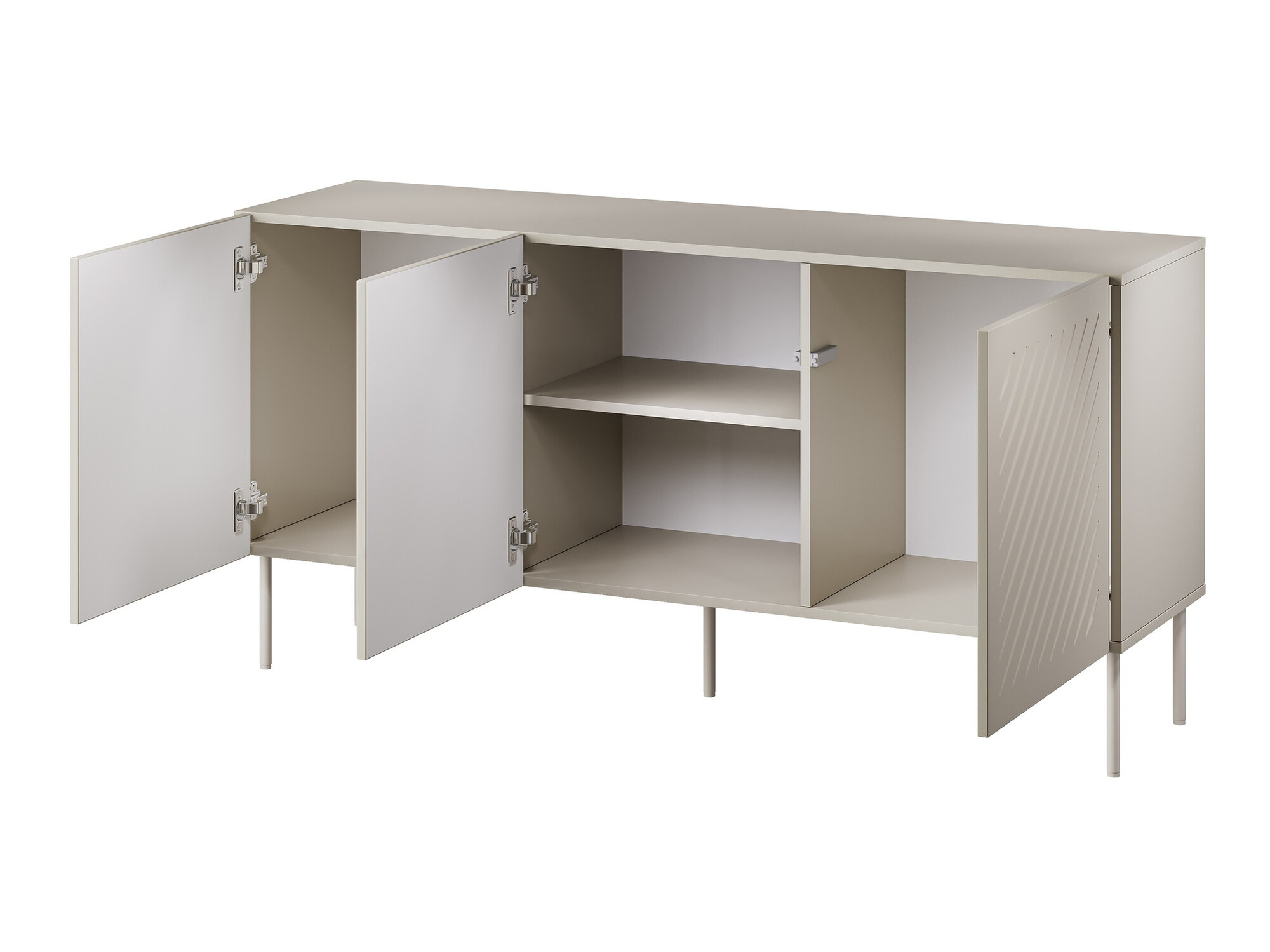 Parete attrezzata Tolfelo 105 (Beige)