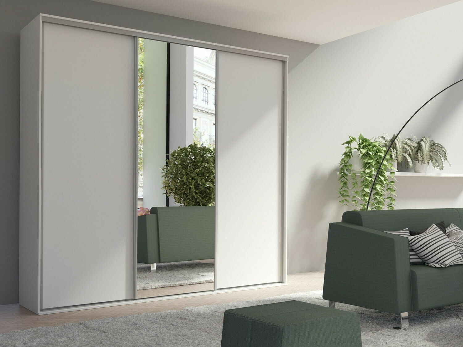 Armadio Murrieta 145 (Bianco)