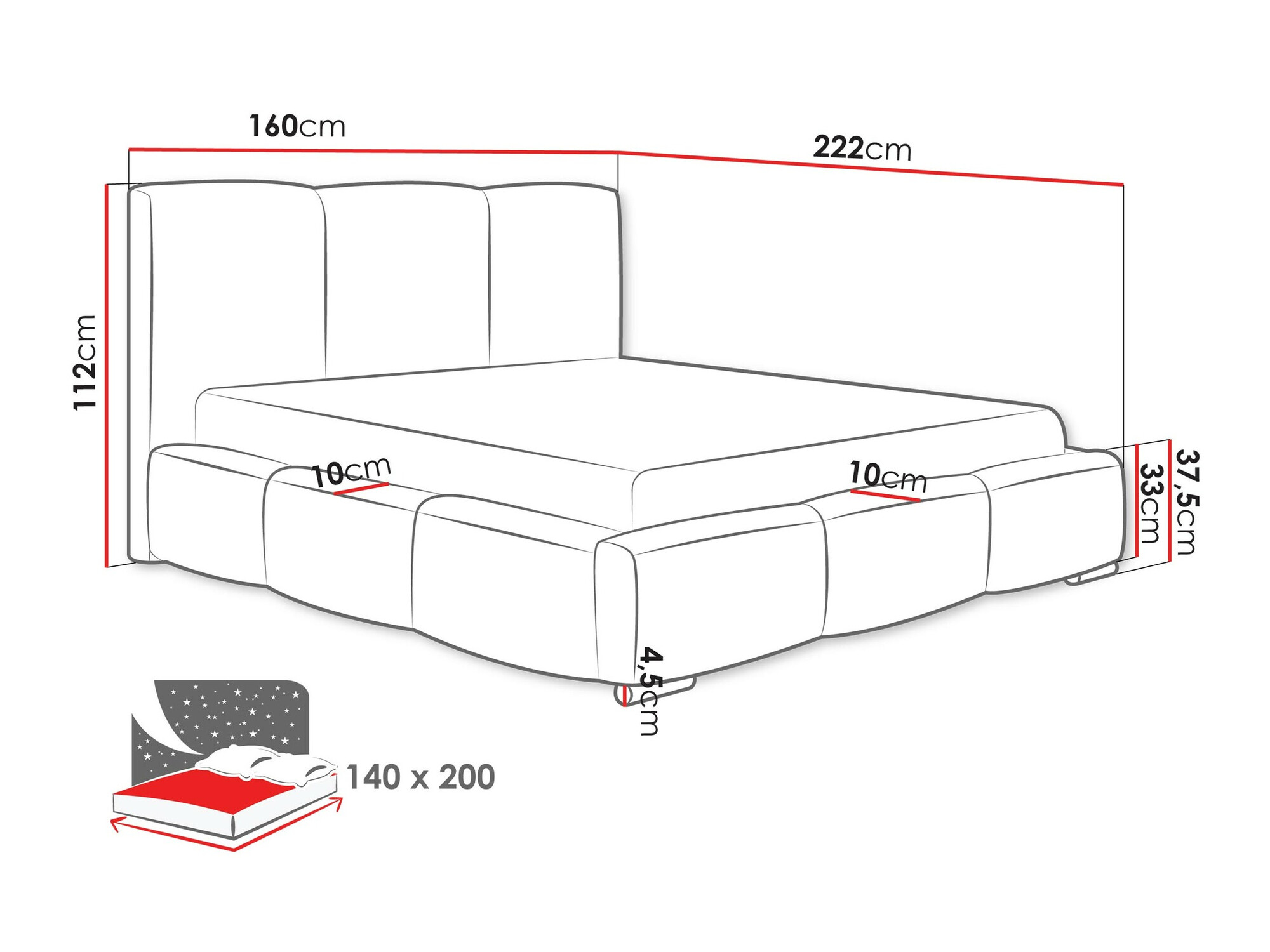 Letto Comfivo Fabrica (Kronos 07)