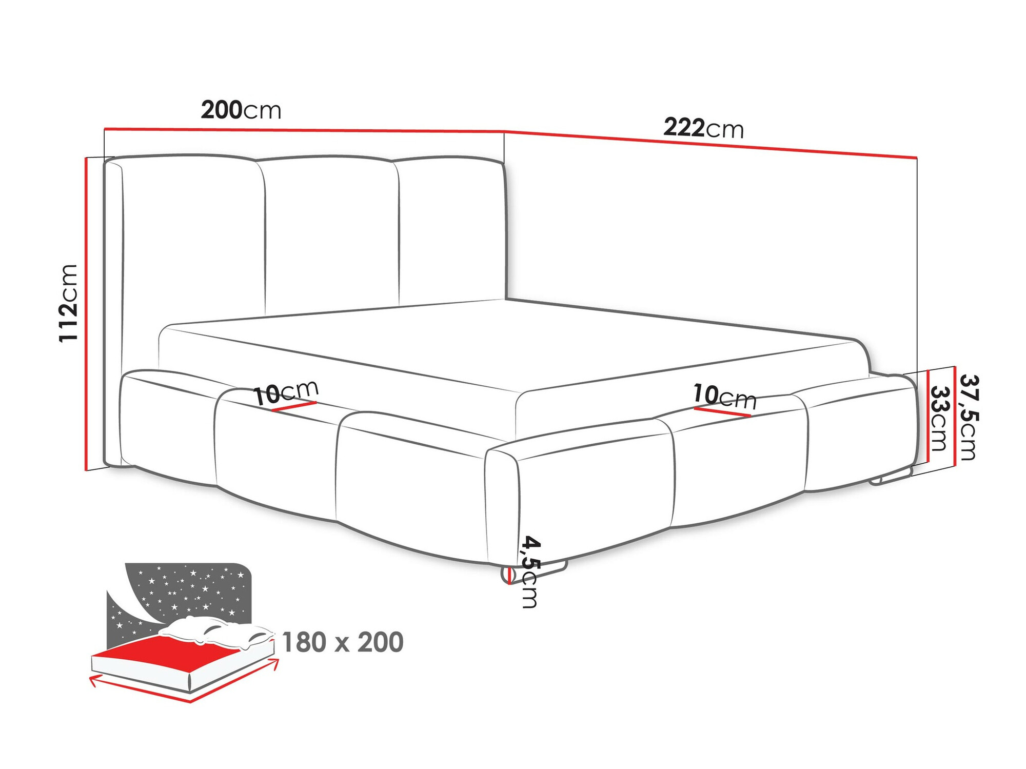 Letto Comfivo Fabrica (Kronos 22)