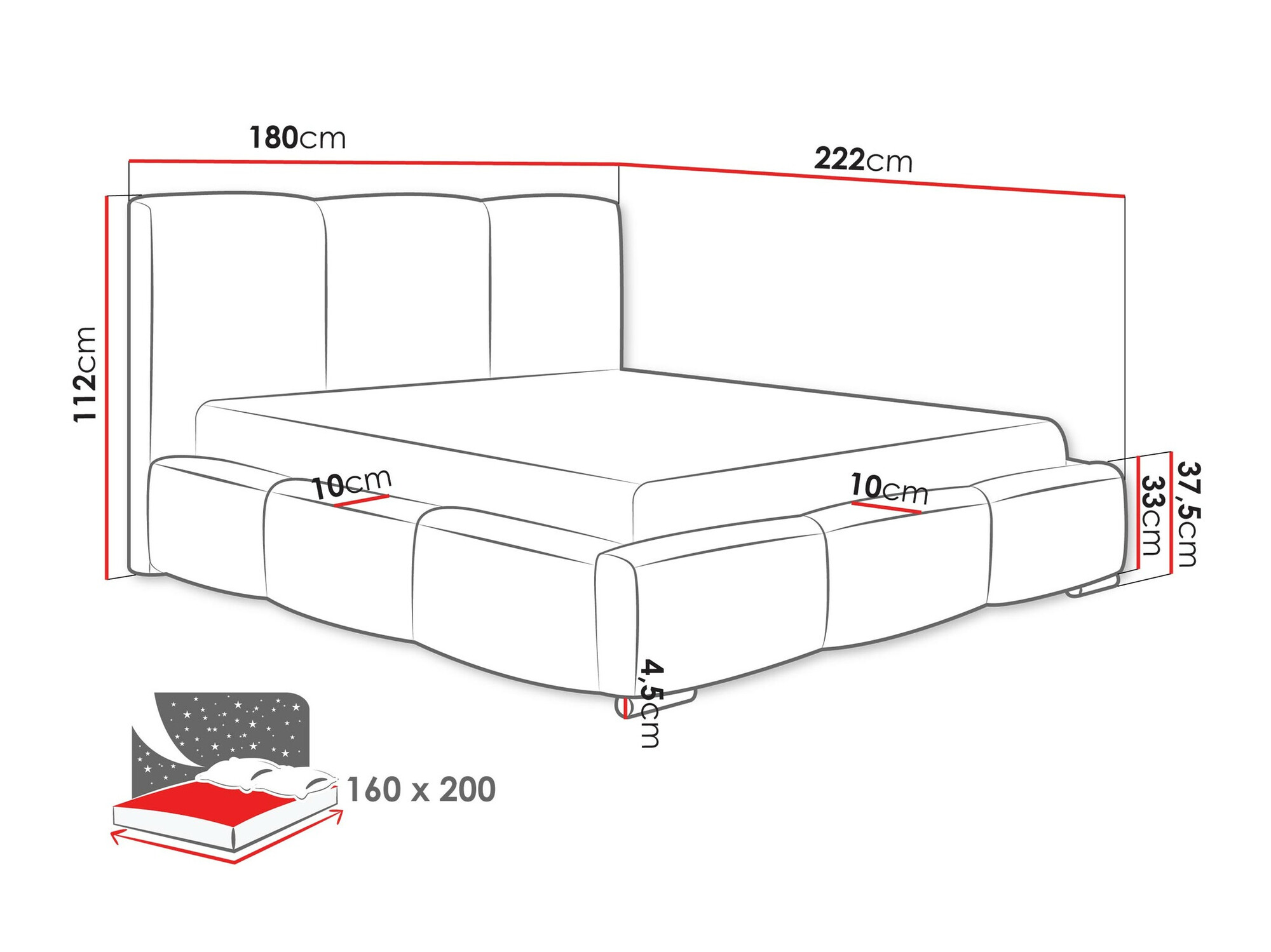 Letto Comfivo Fabrica (Kronos 29)