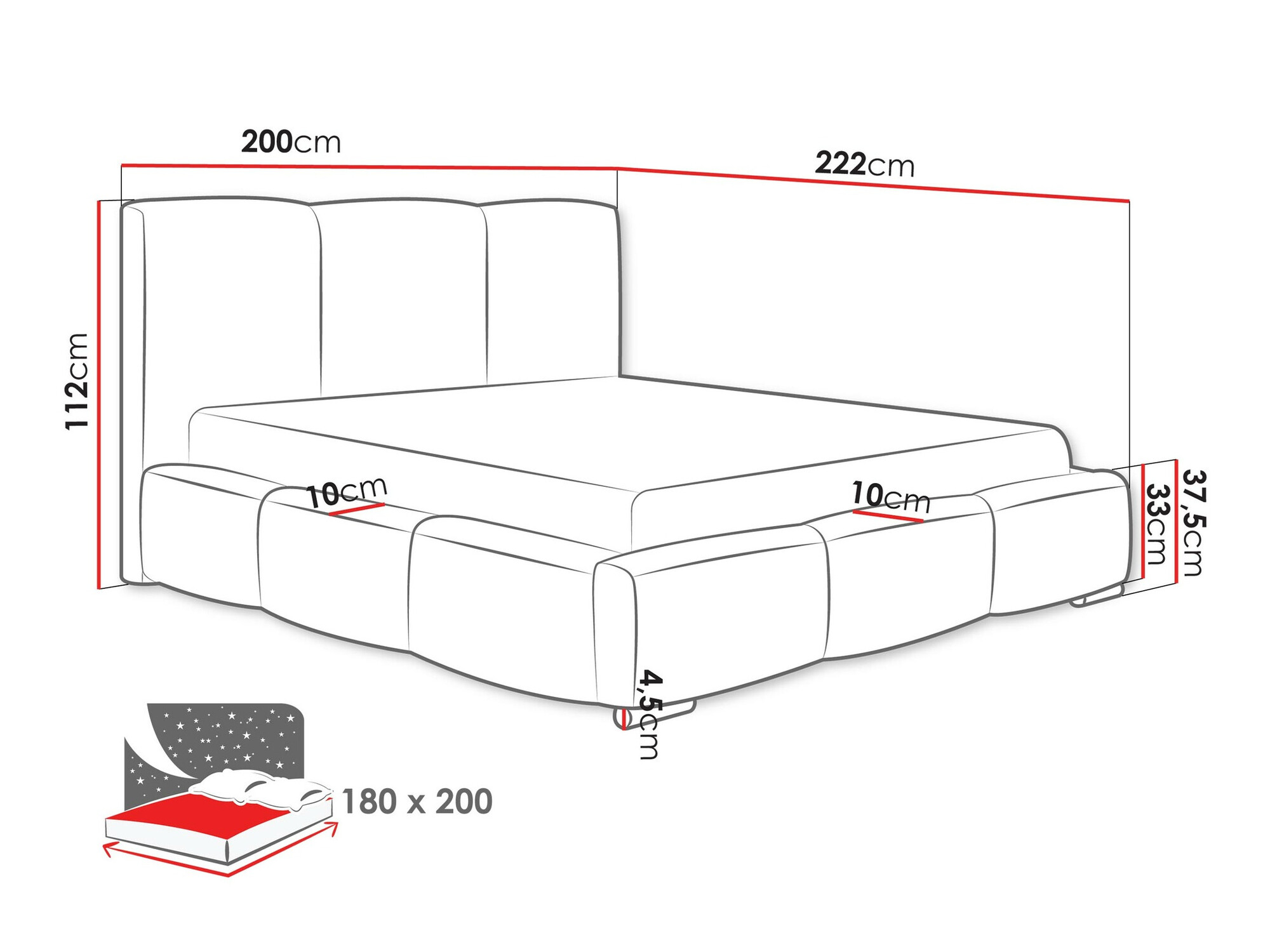 Letto Comfivo Fabrica (Paros 01)