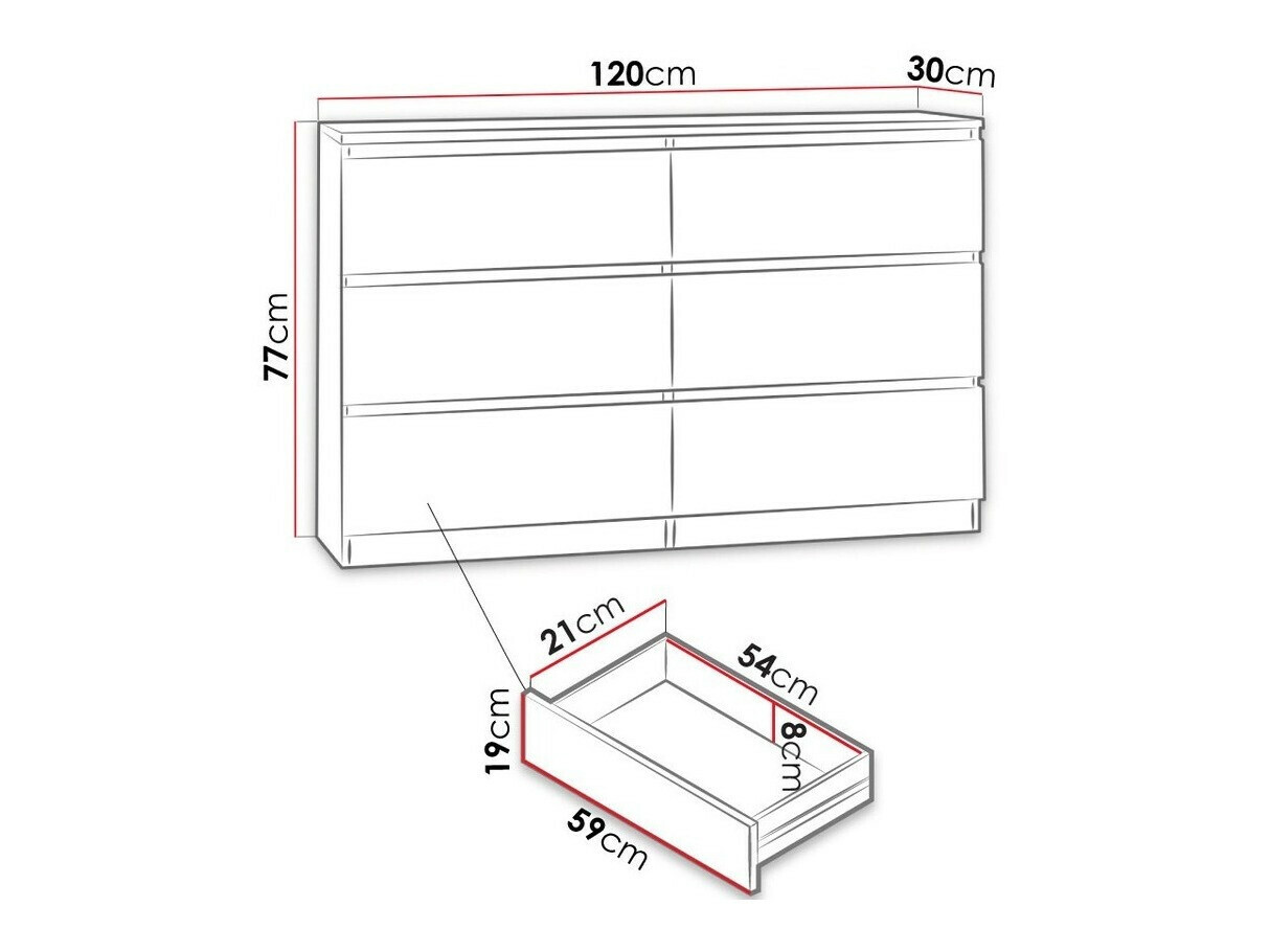 Cassettiera Comfivo Structor V (Bianco)