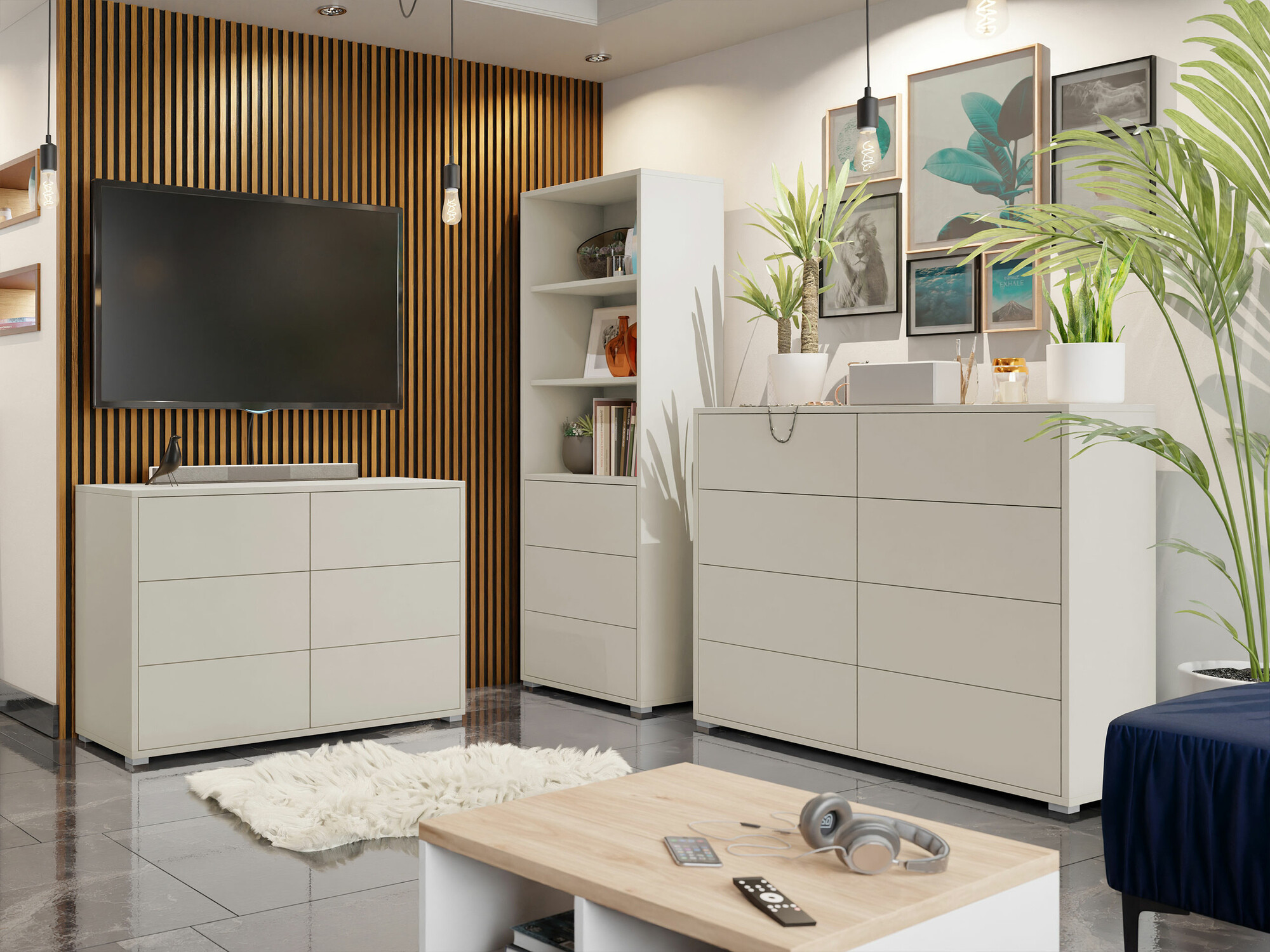 Cassettiera Comfivo Tutela III (Cachemire)