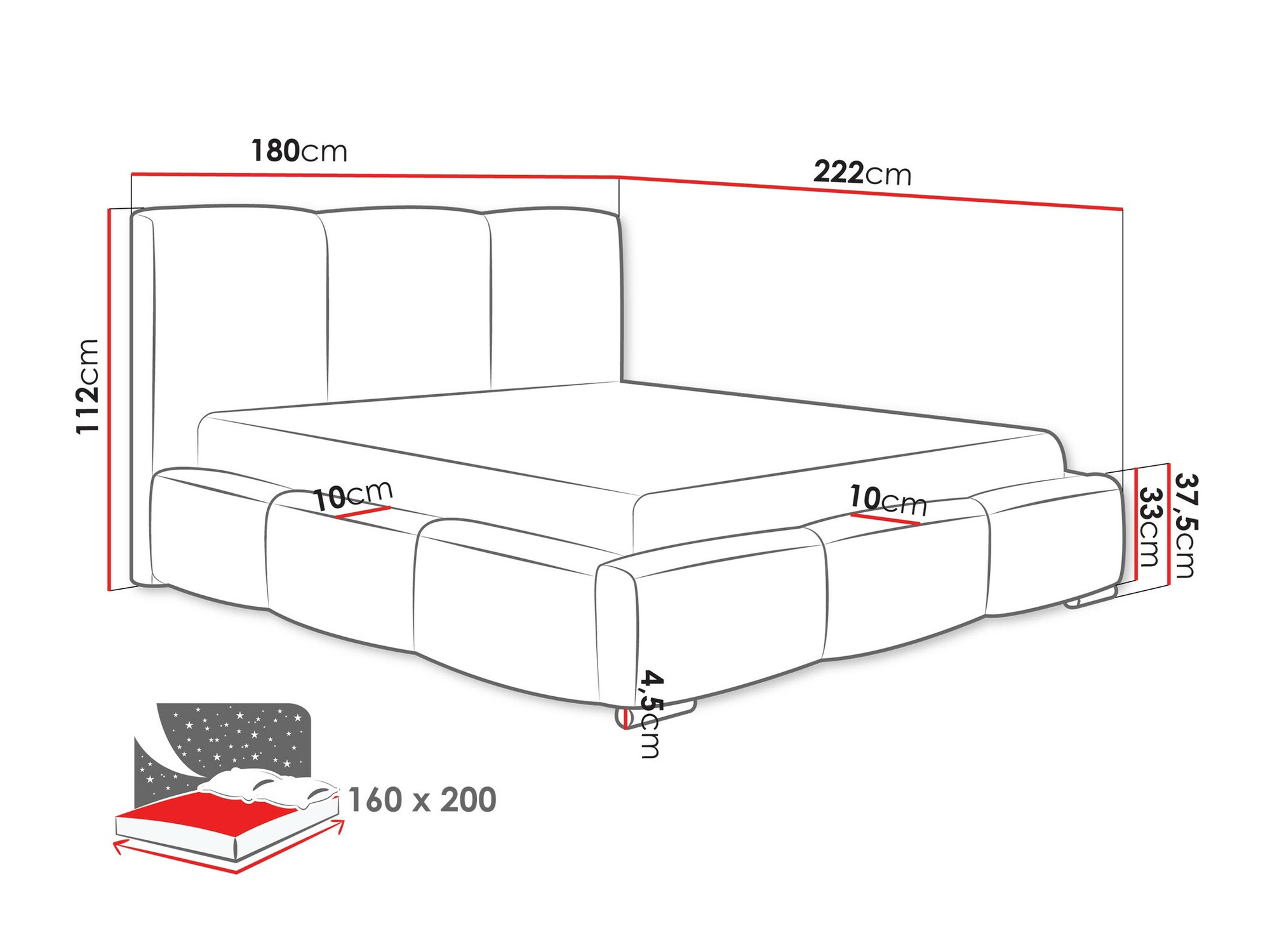 Letto Comfivo Fabrica (Paros 02)