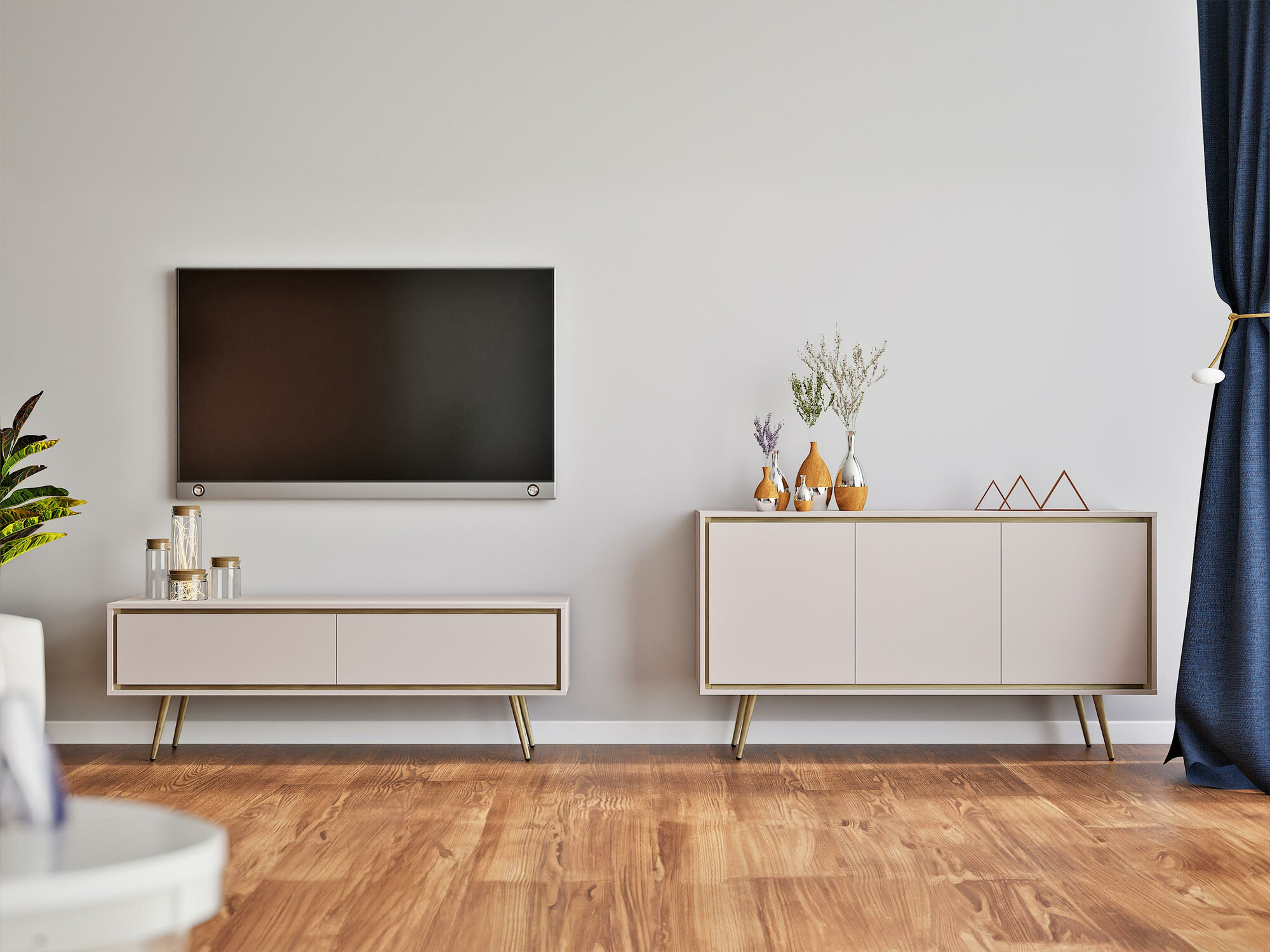 Parete attrezzata Providence 192 (Cachemire)