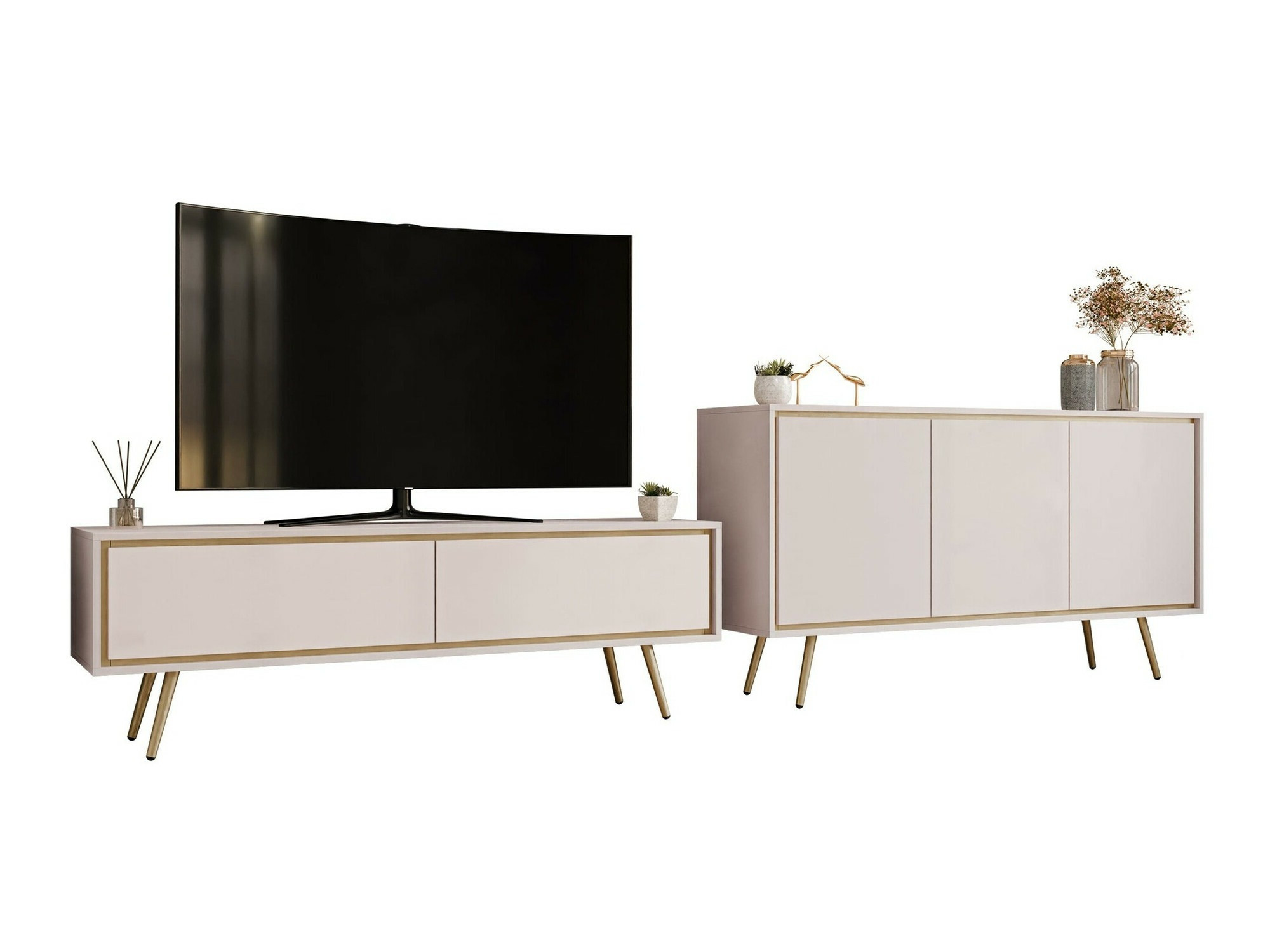 Parete attrezzata Providence 192 (Cachemire)