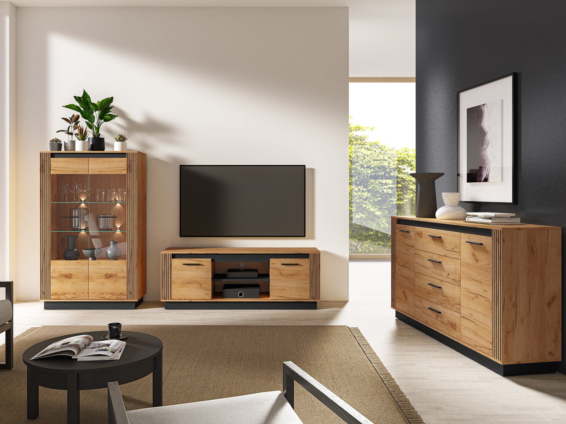 Parete attrezzata Livluo 115