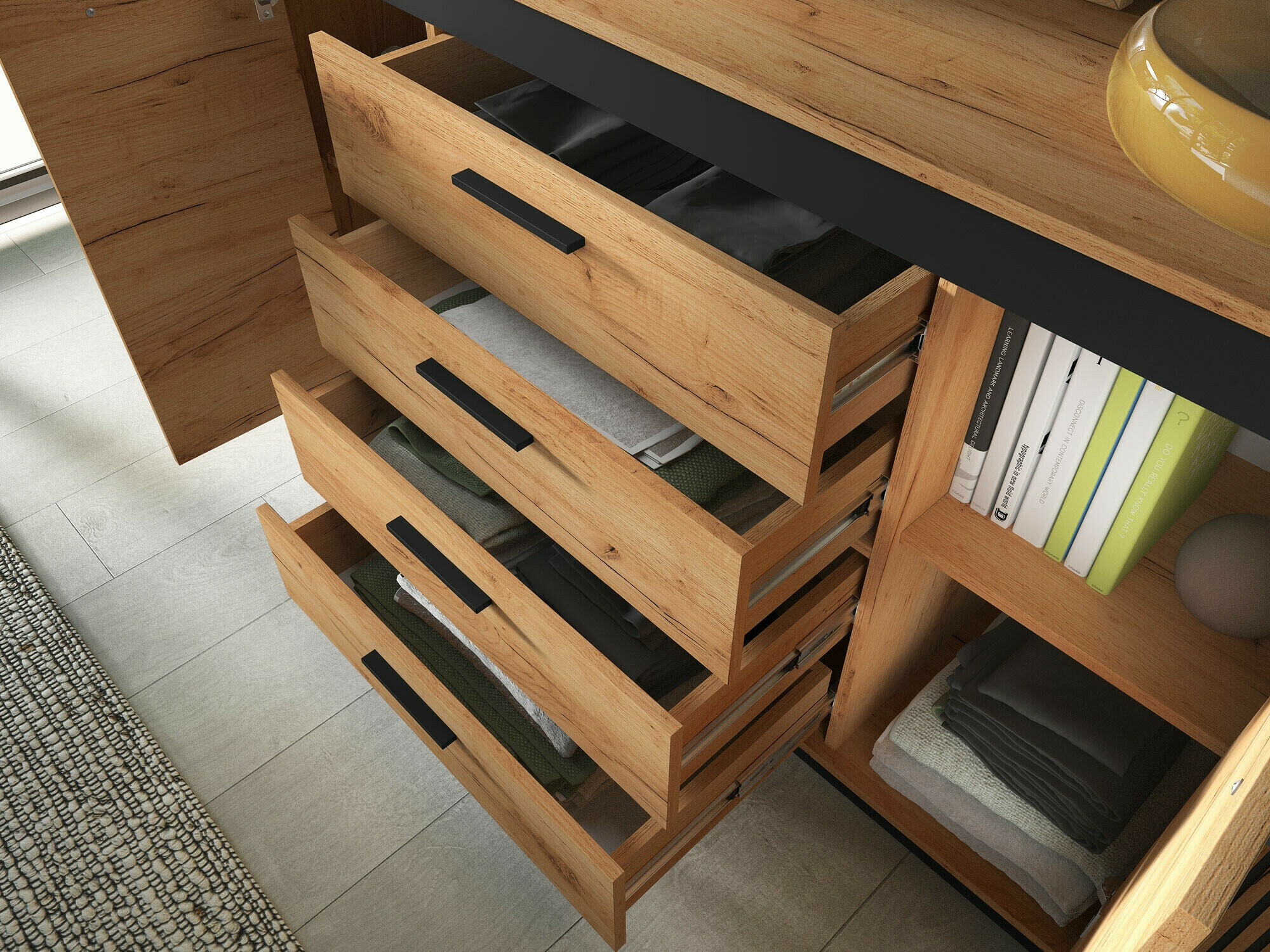 Parete attrezzata Livluo 115