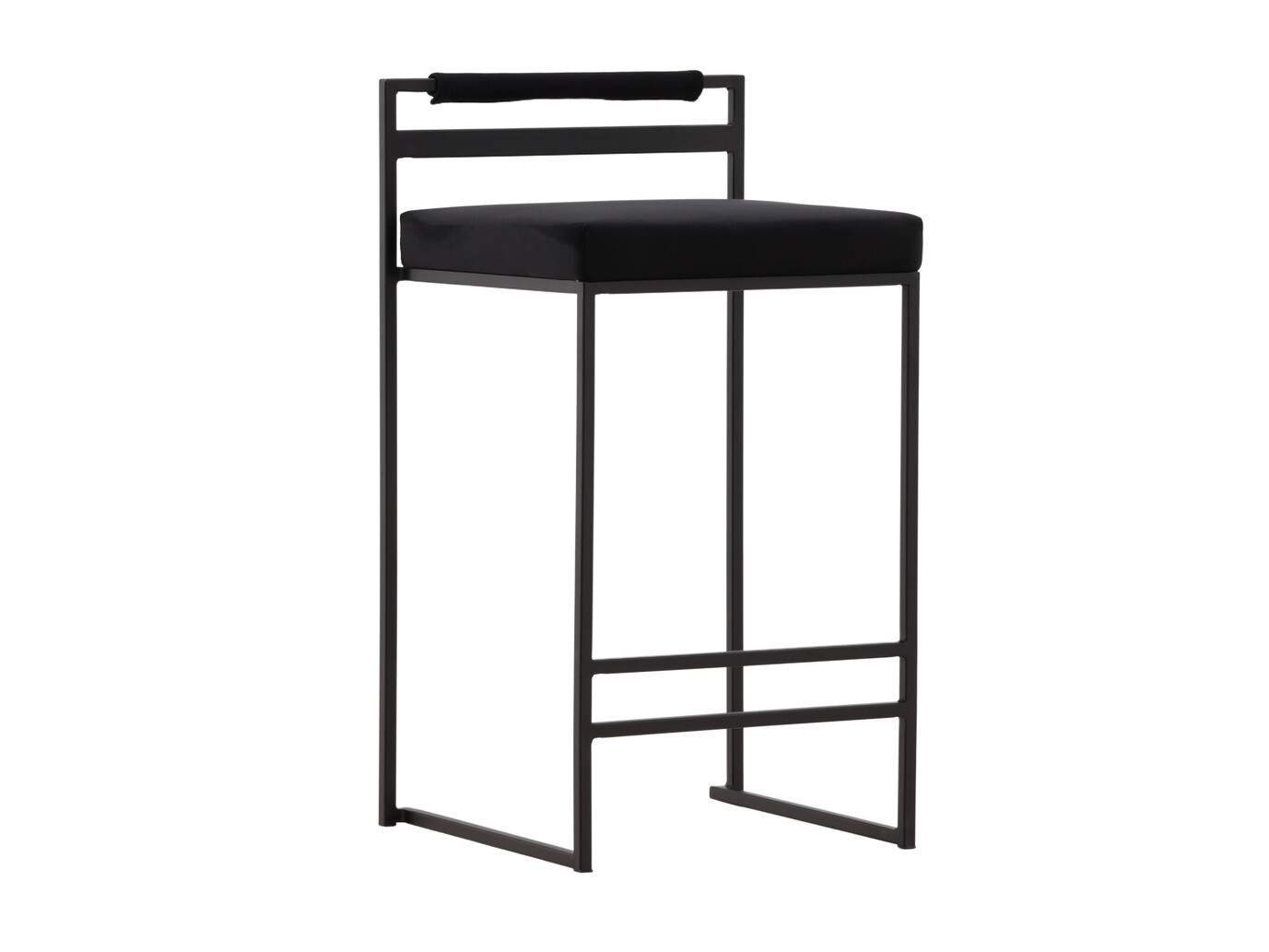 Sgabello da bar Dallas 4519 (Nero)