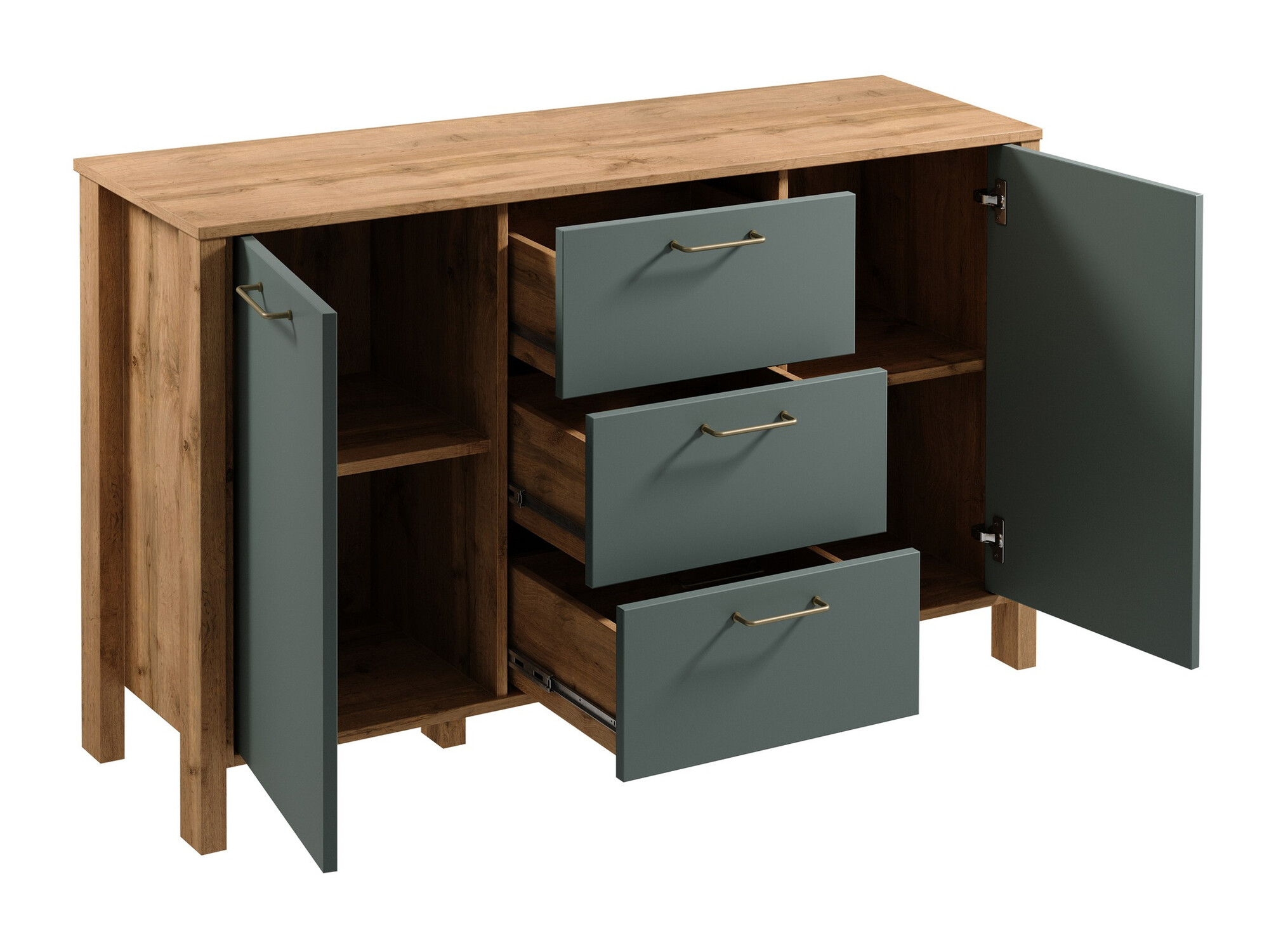 Cassettiera Venmelu 101 (Quercia di Wotan + Beige)