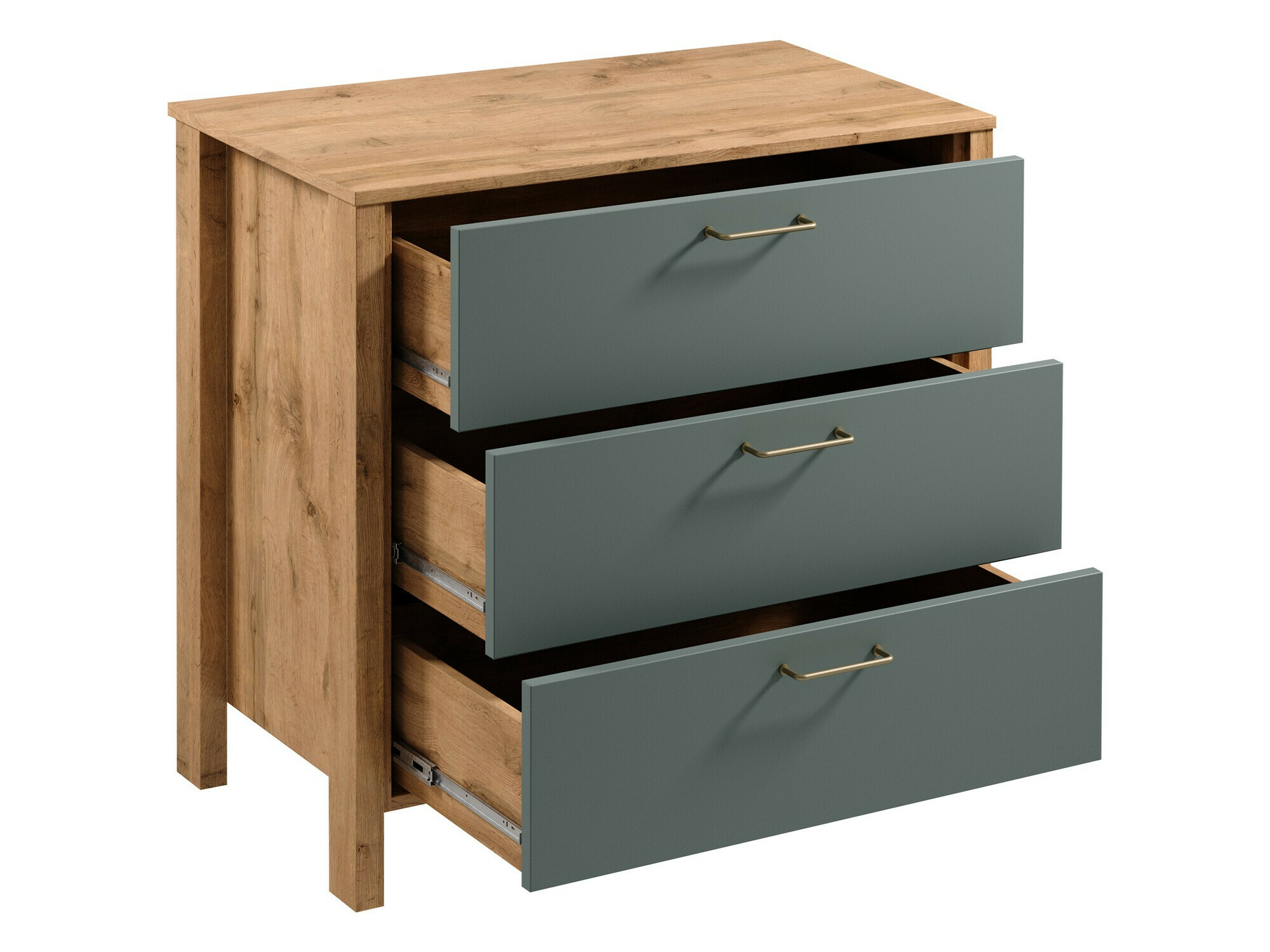 Cassettiera Venmelu 102 (Quercia di Wotan + Beige)