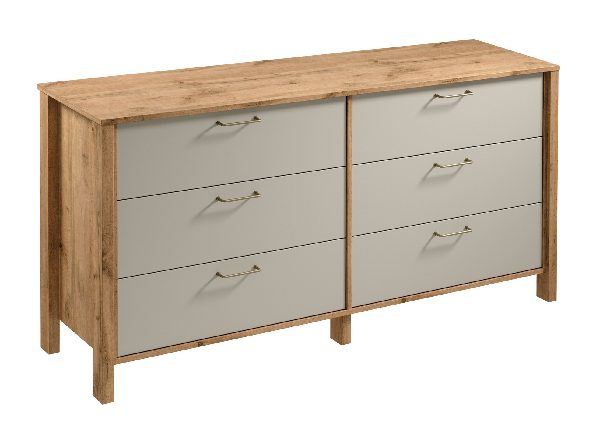 Cassettiera Venmelu 104 (Quercia di Wotan + Beige)