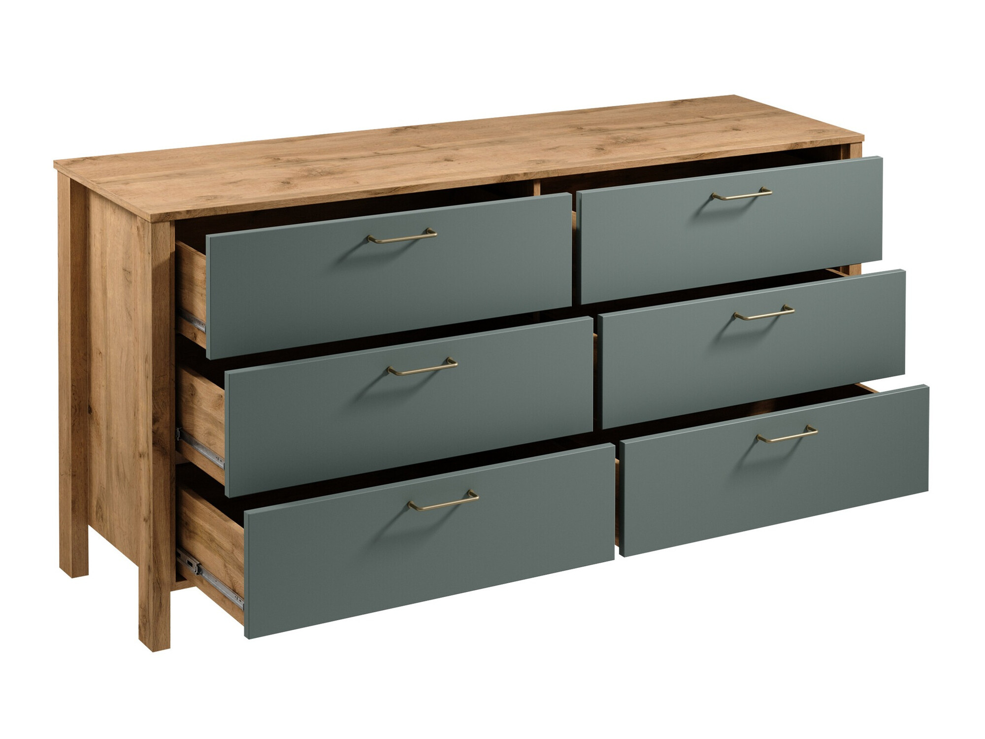 Cassettiera Venmelu 104 (Quercia di Wotan + Beige)