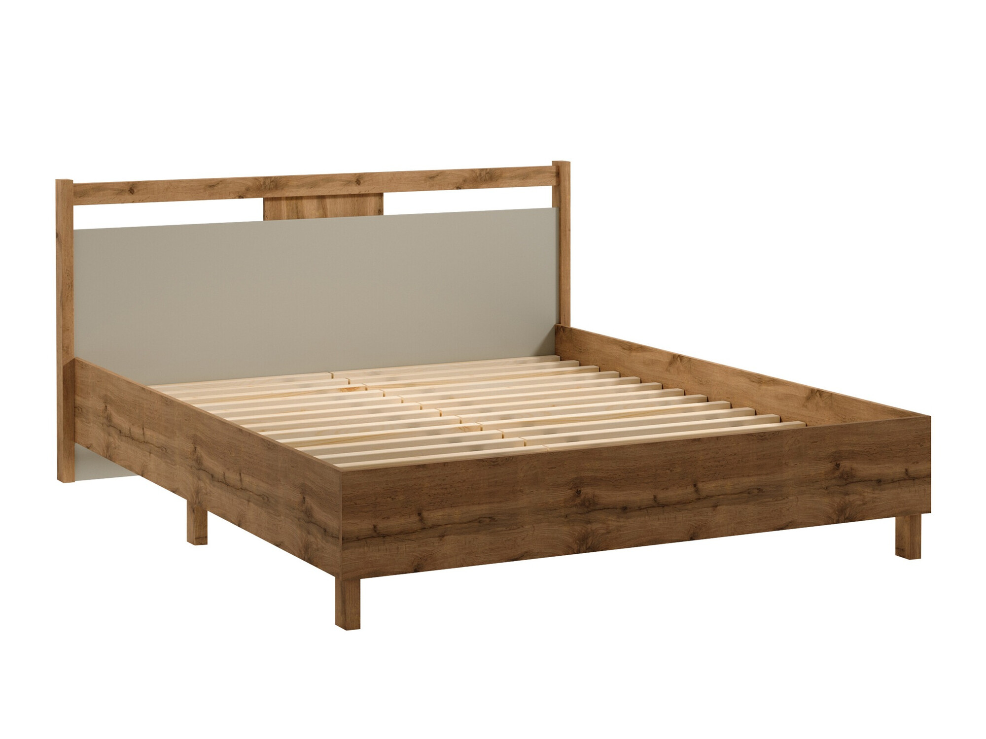 Letto Venmelu 106 (Quercia di Wotan + Beige)