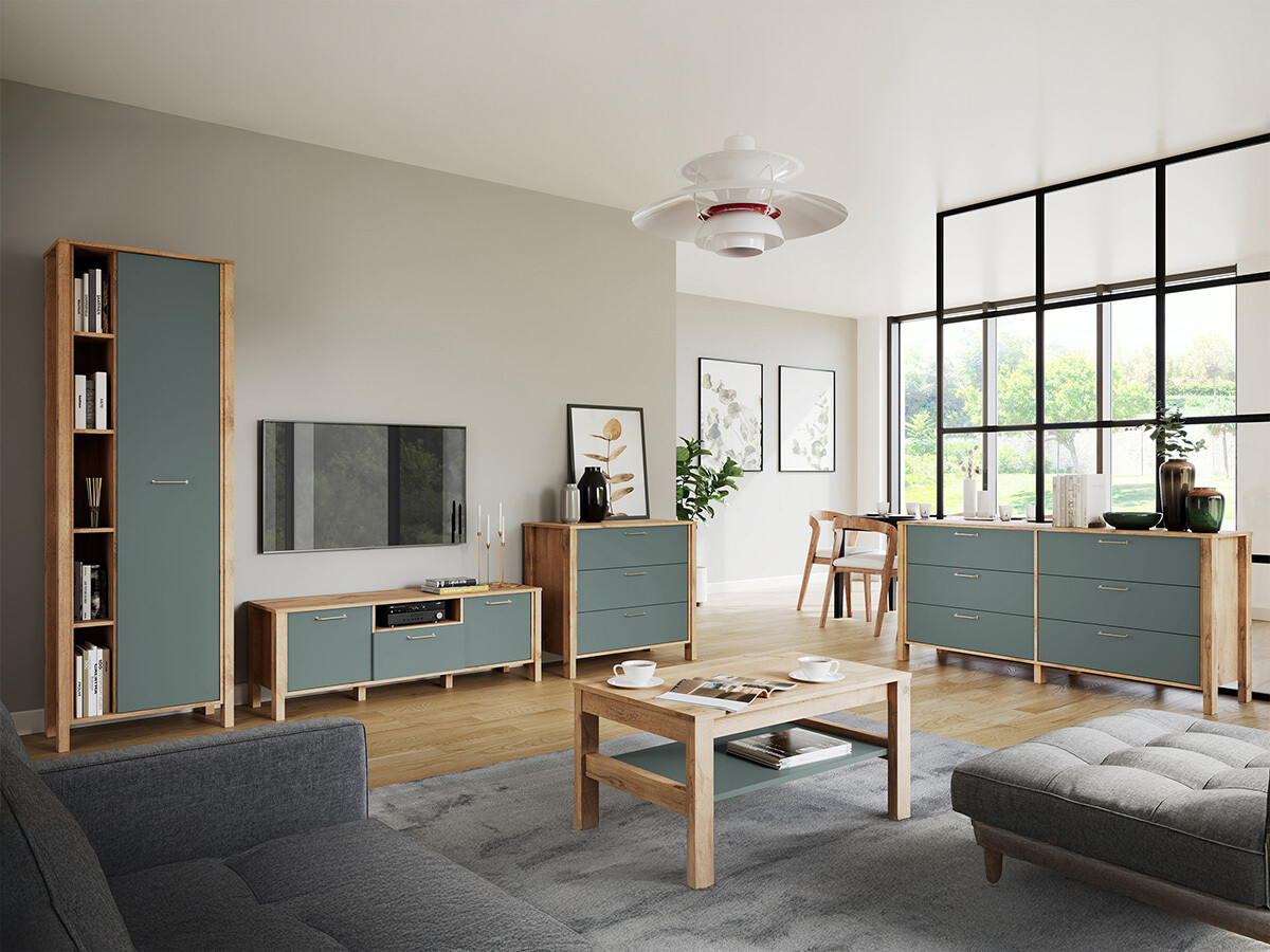 Scaffale Venmelu 109 (Quercia di Wotan + Verde)