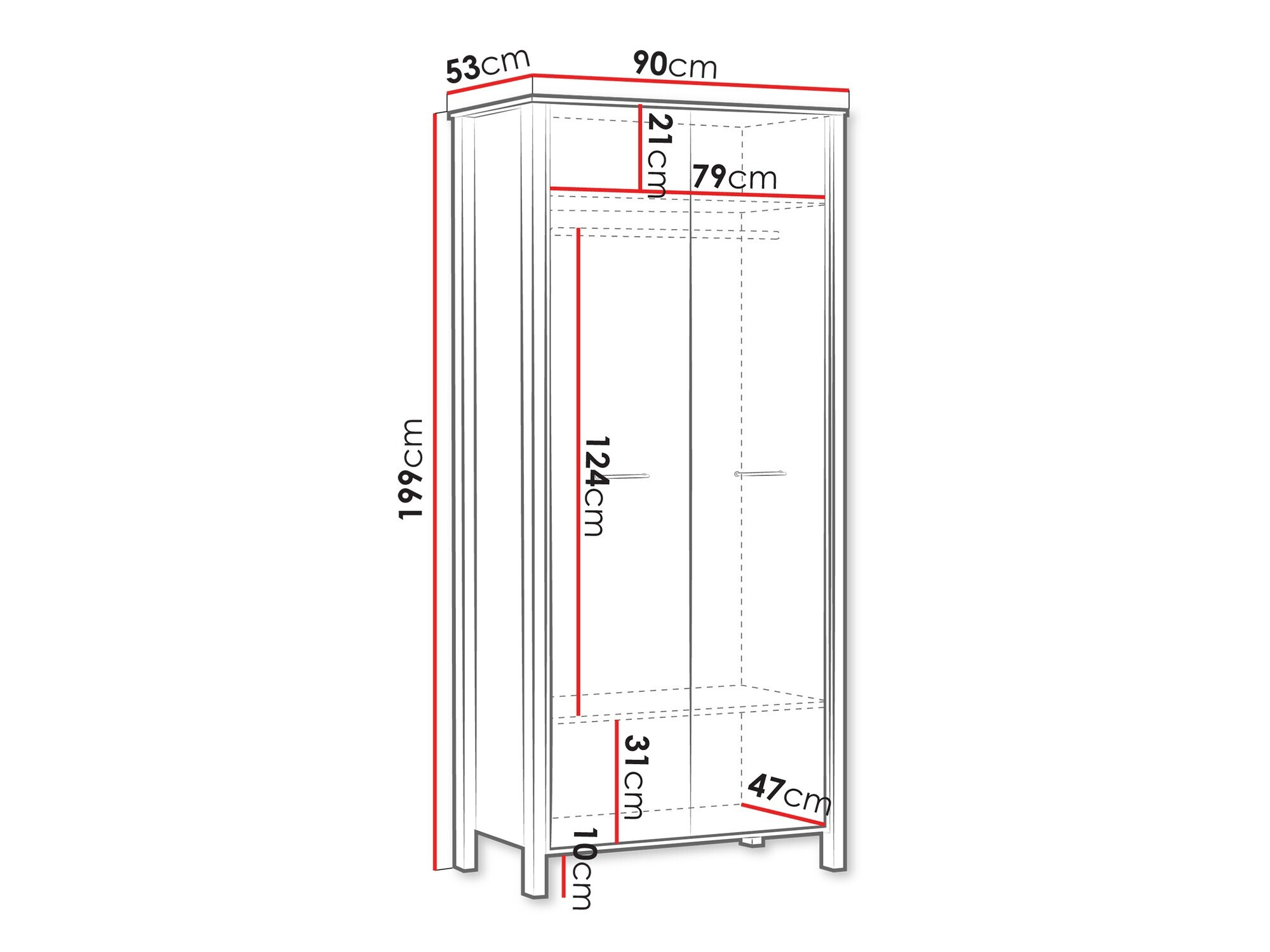 Armadio Venmelu 112 (Quercia di Wotan + Beige)
