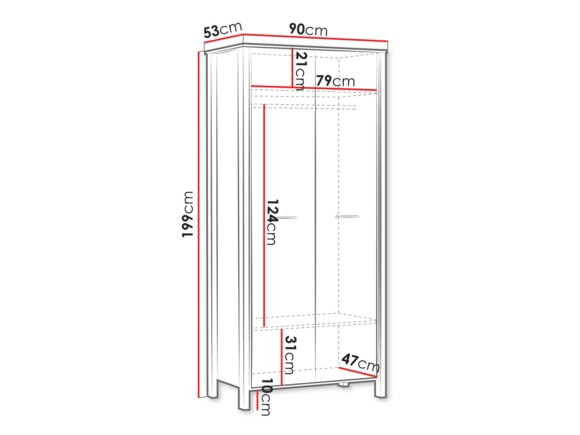 Armadio Venmelu 112 (Quercia di Wotan + Verde)