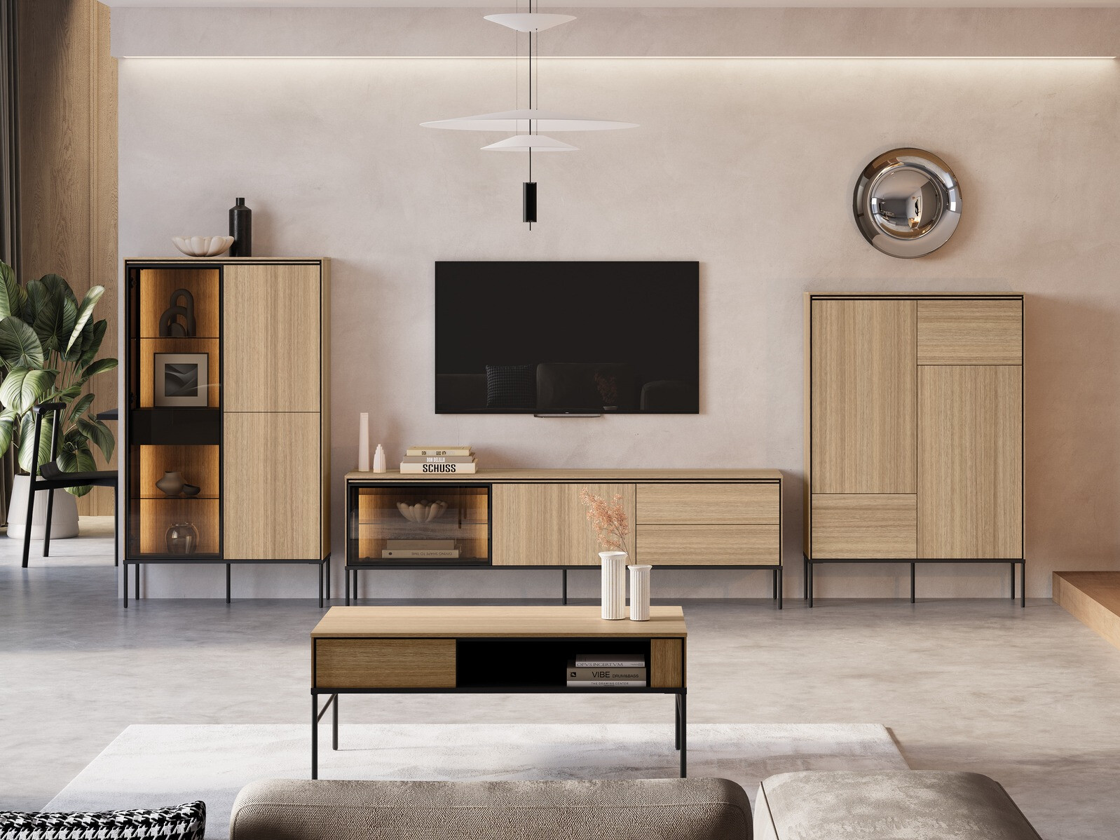 Parete attrezzata Evaliri 110