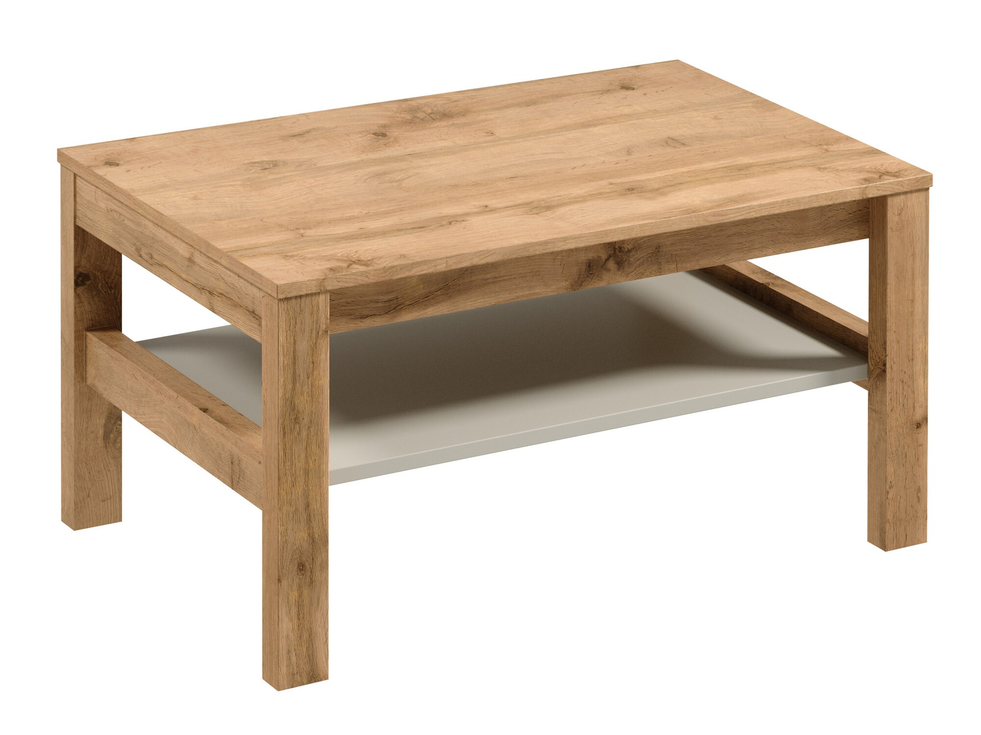 Parete attrezzata Venmelu 116 (Quercia di Wotan + Beige)