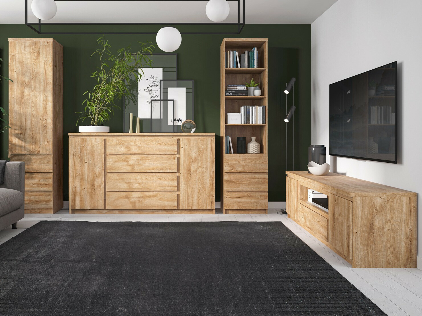 Scaffale Merfere 114 (Quercia)