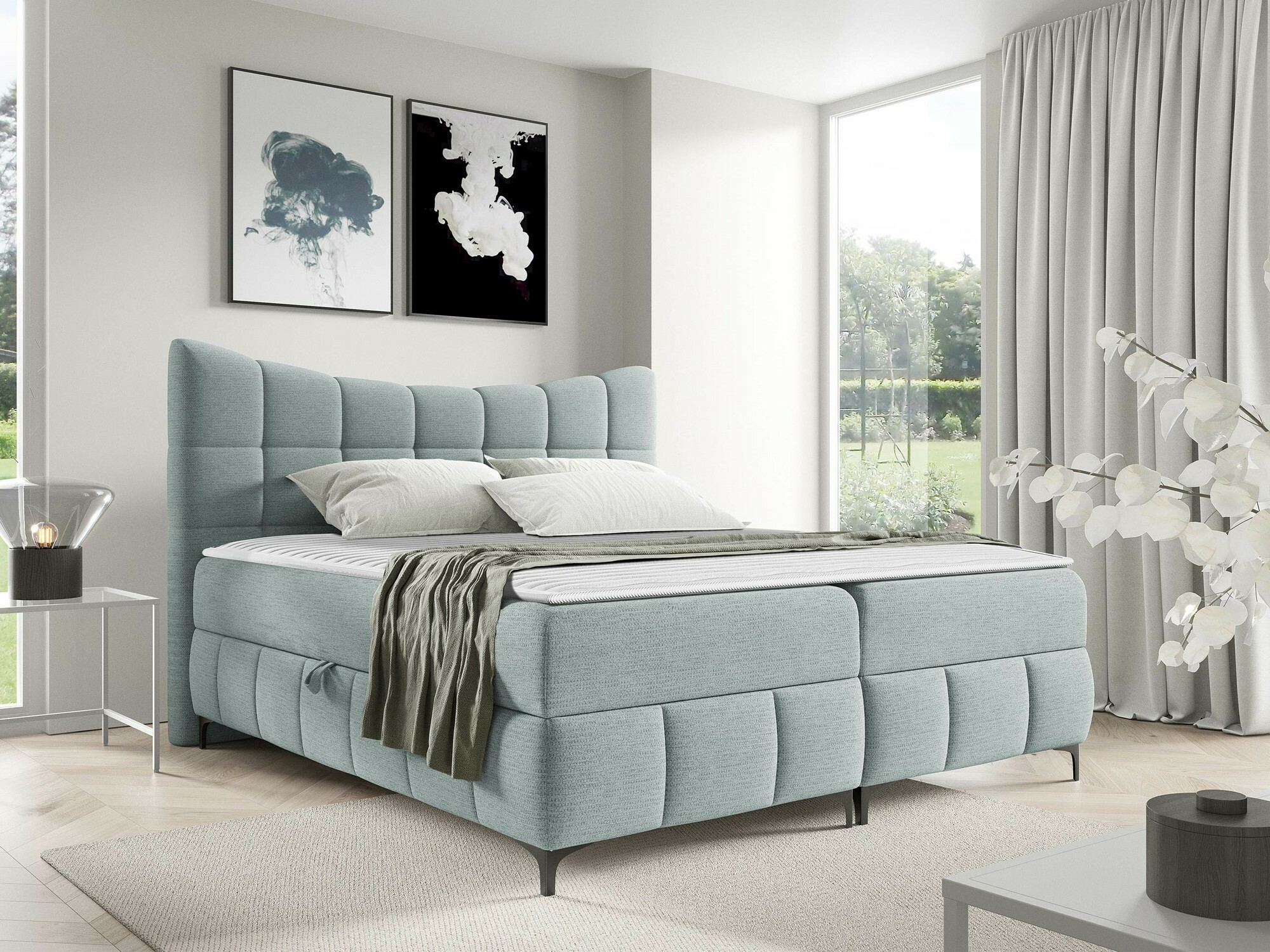 Letto continentale Baltimore 193 (Freya 210.20)
