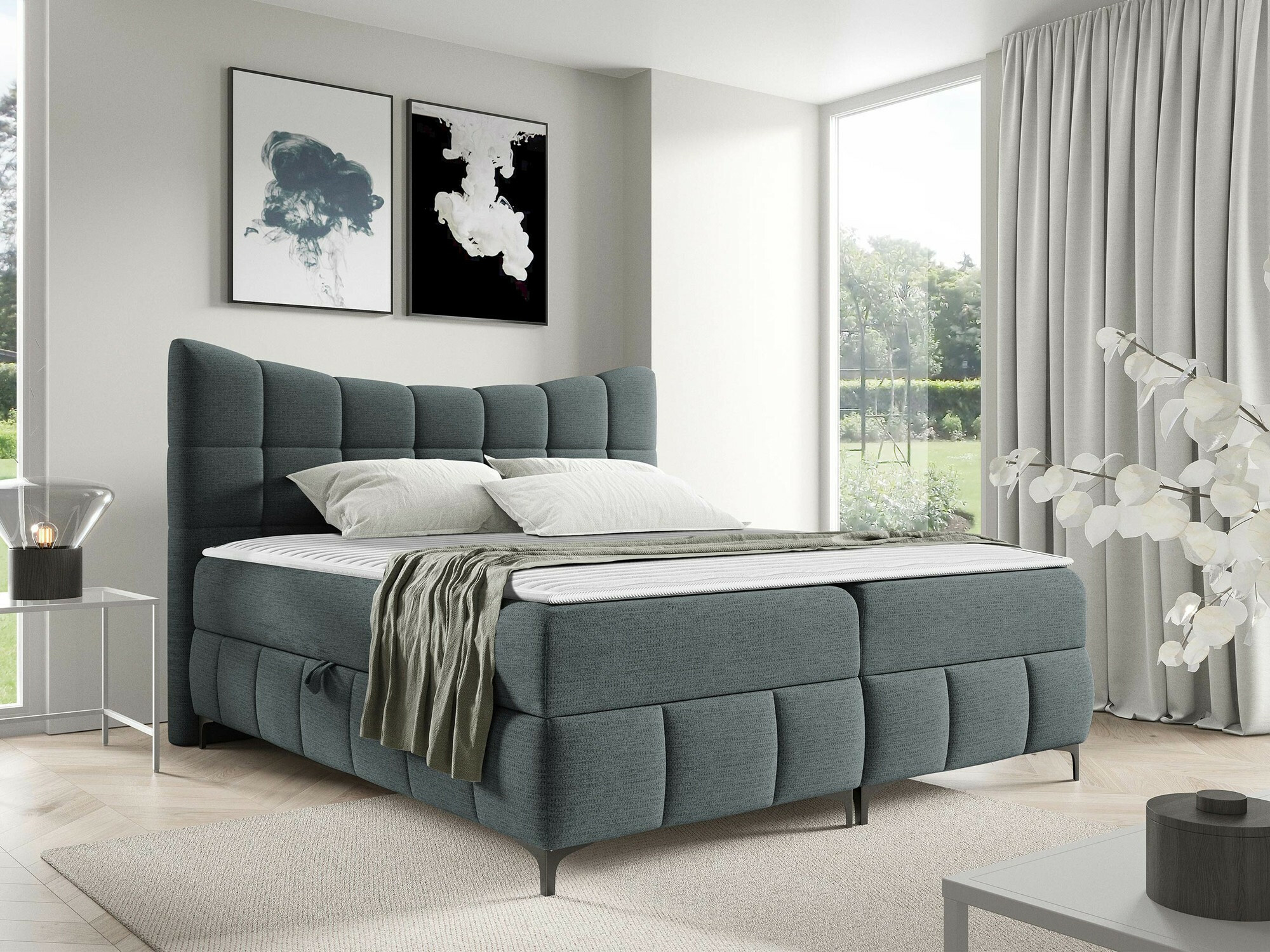 Letto continentale Littera (Freya 210.23)