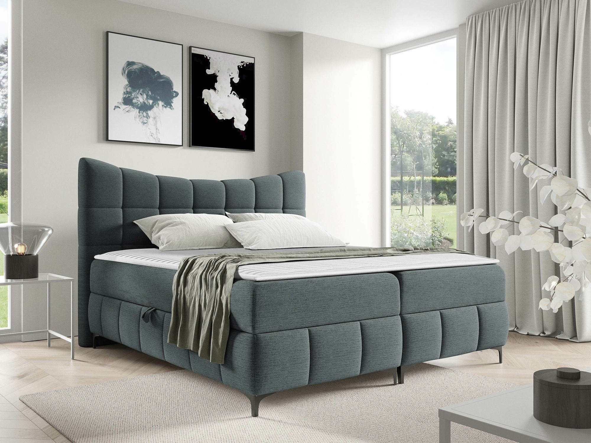 Letto continentale Littera (Freya 210.23)