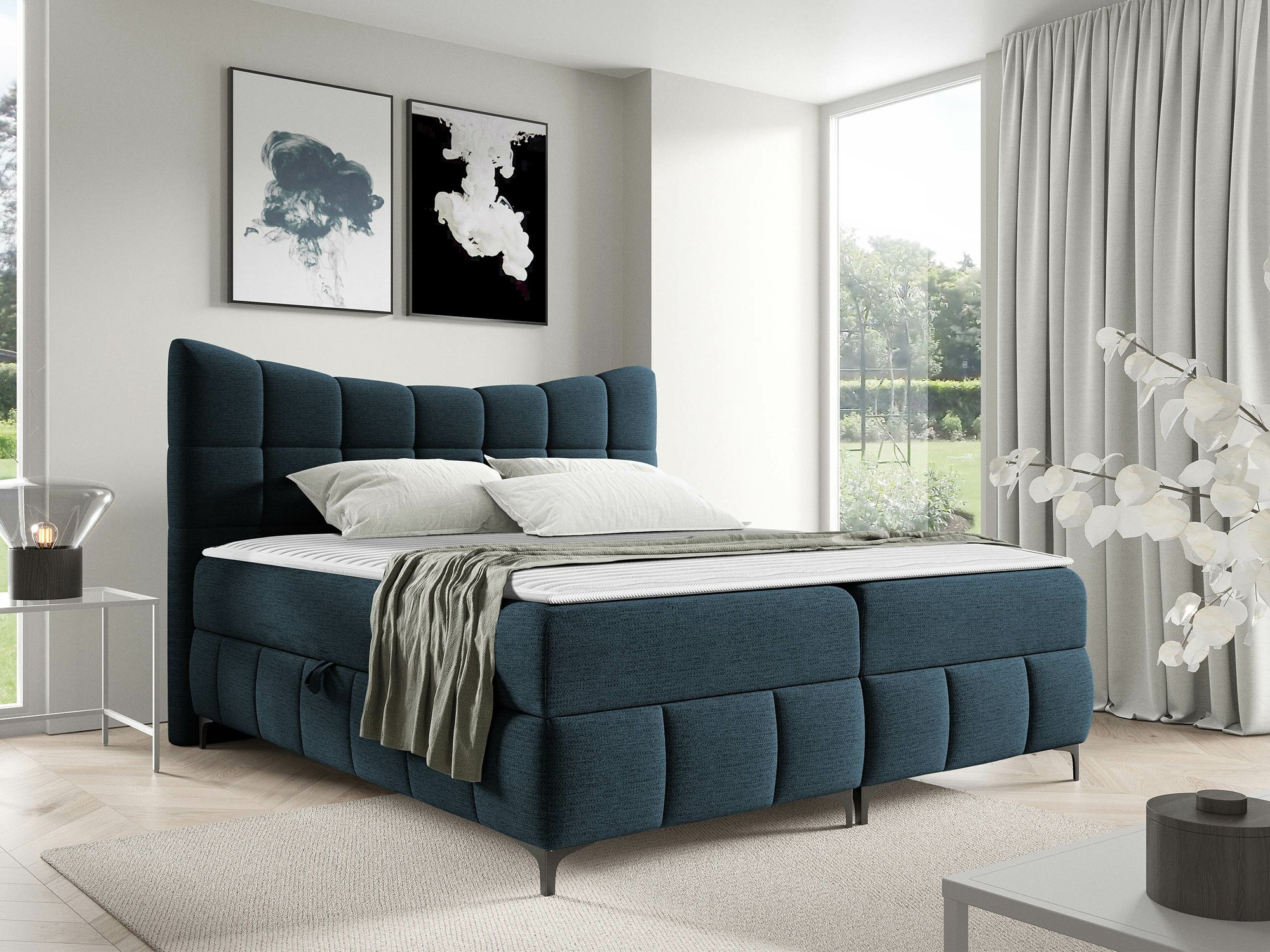 Letto continentale Littera (Freya 210.28)