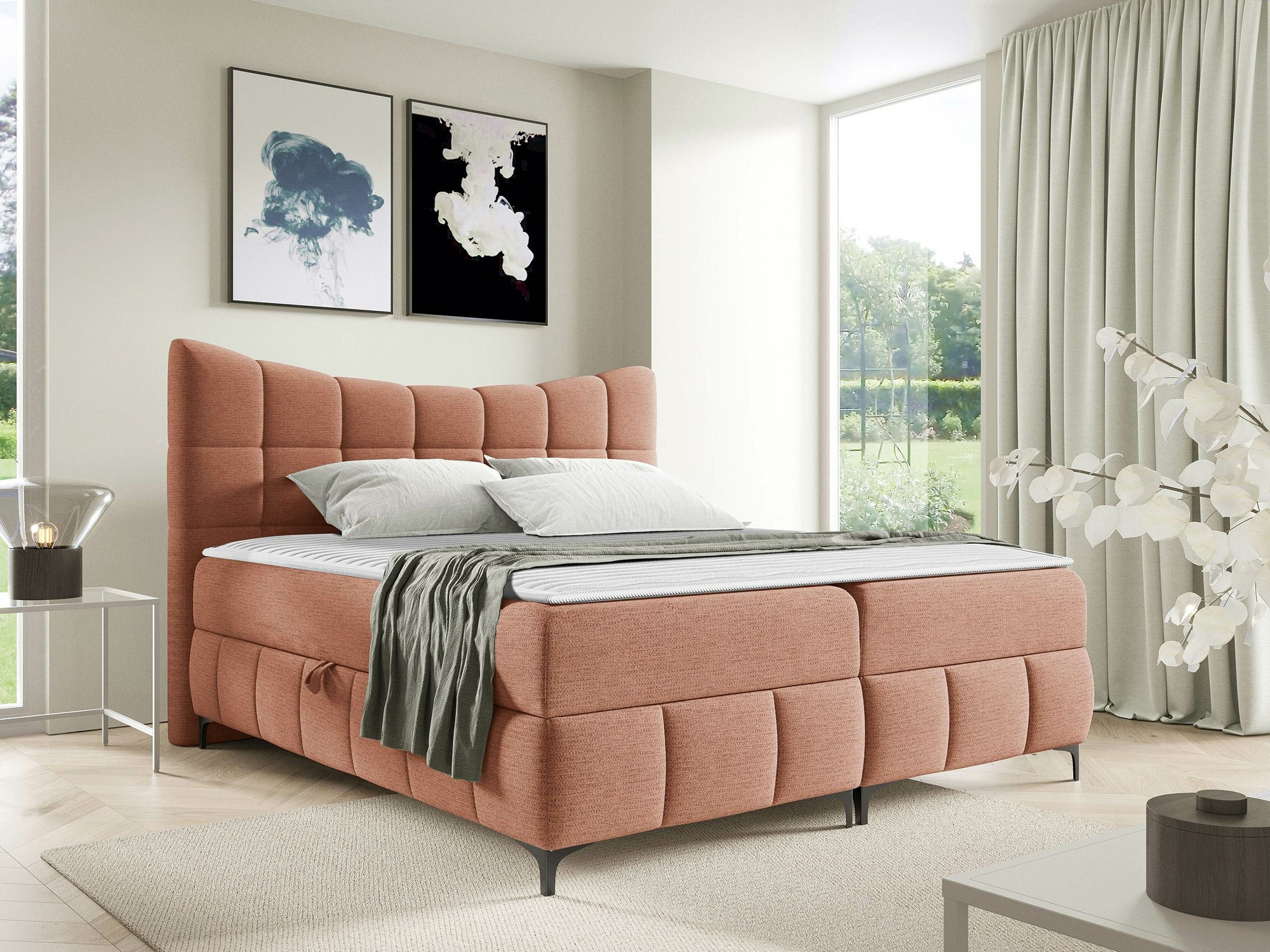 Letto continentale Littera (Freya 210.32)
