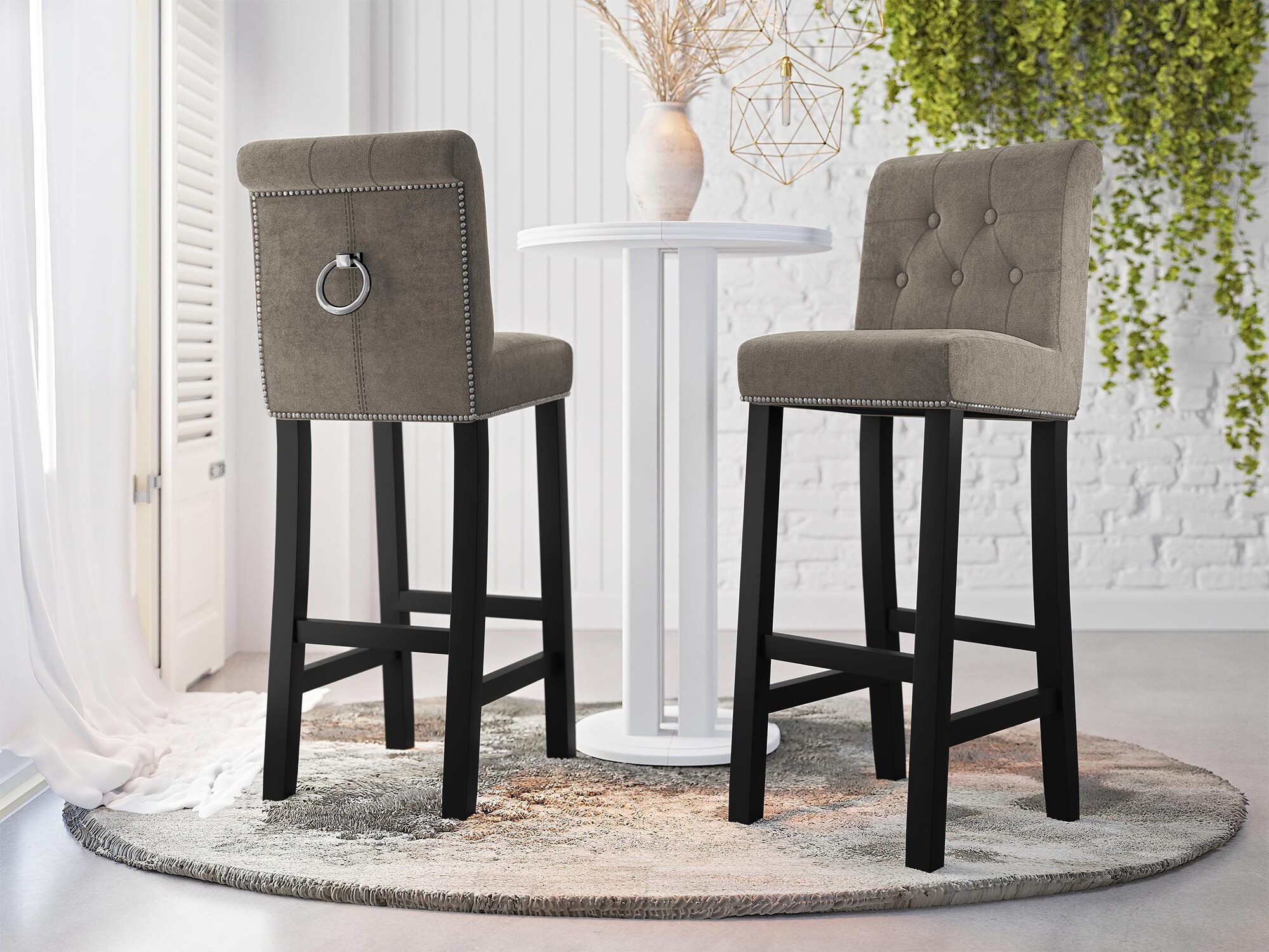 Sgabello da bar Jackson 100 (Magic Velvet 2209)