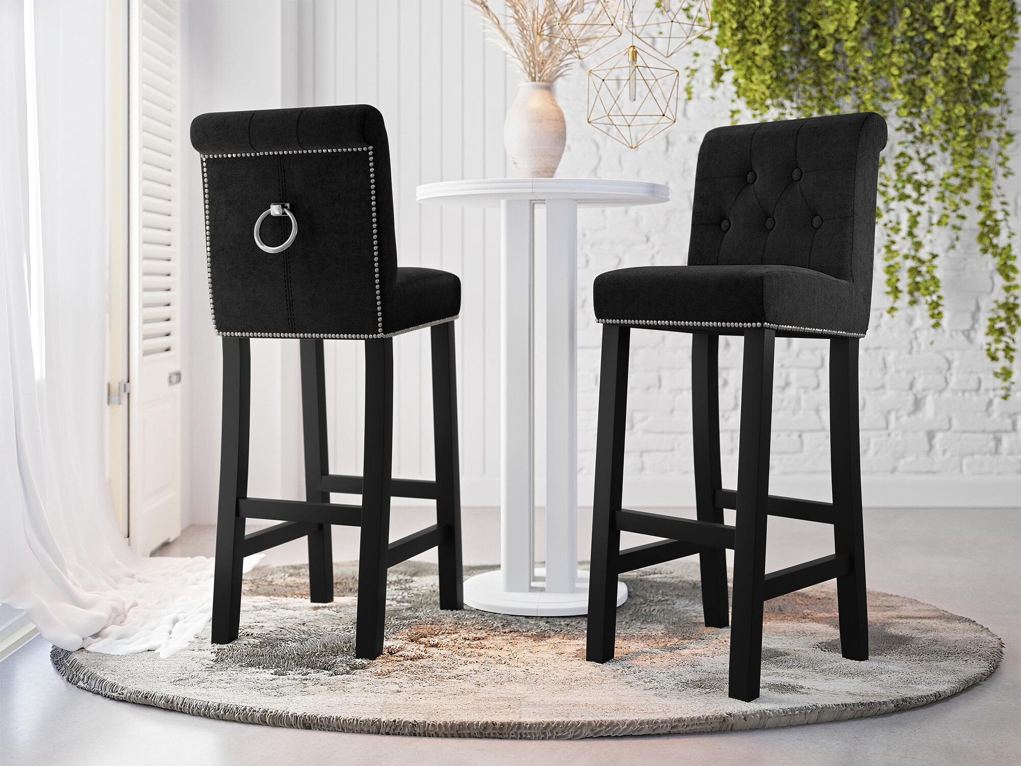 Sgabello da bar Jackson 100 (Magic Velvet 2219)