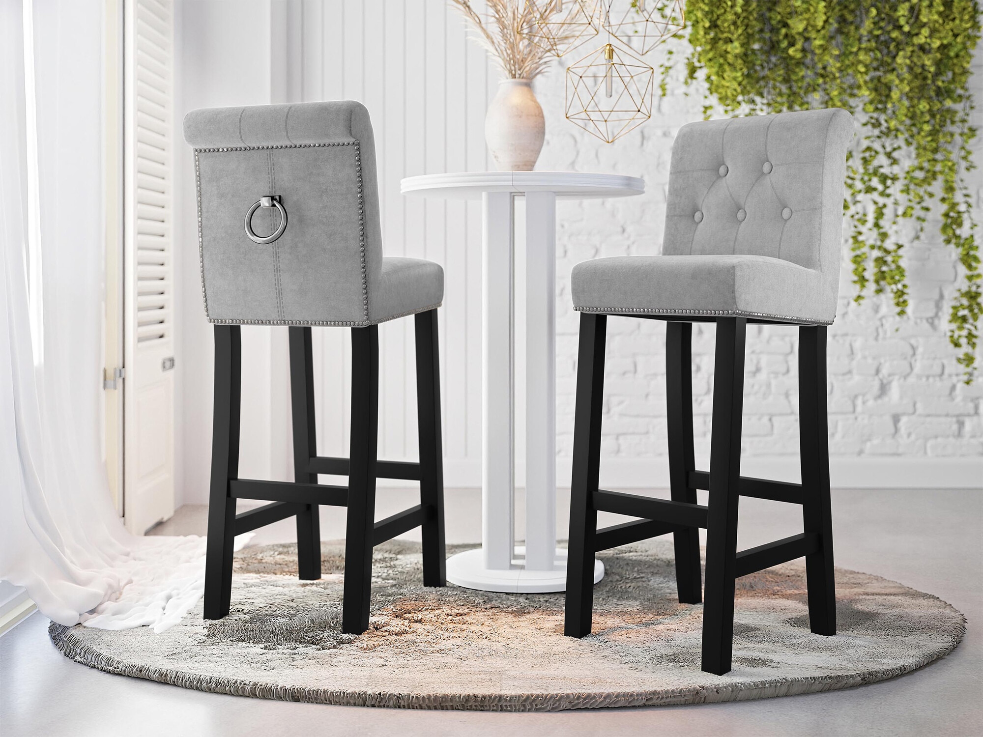 Sgabello da bar Jackson 100 (Magic Velvet 2240)