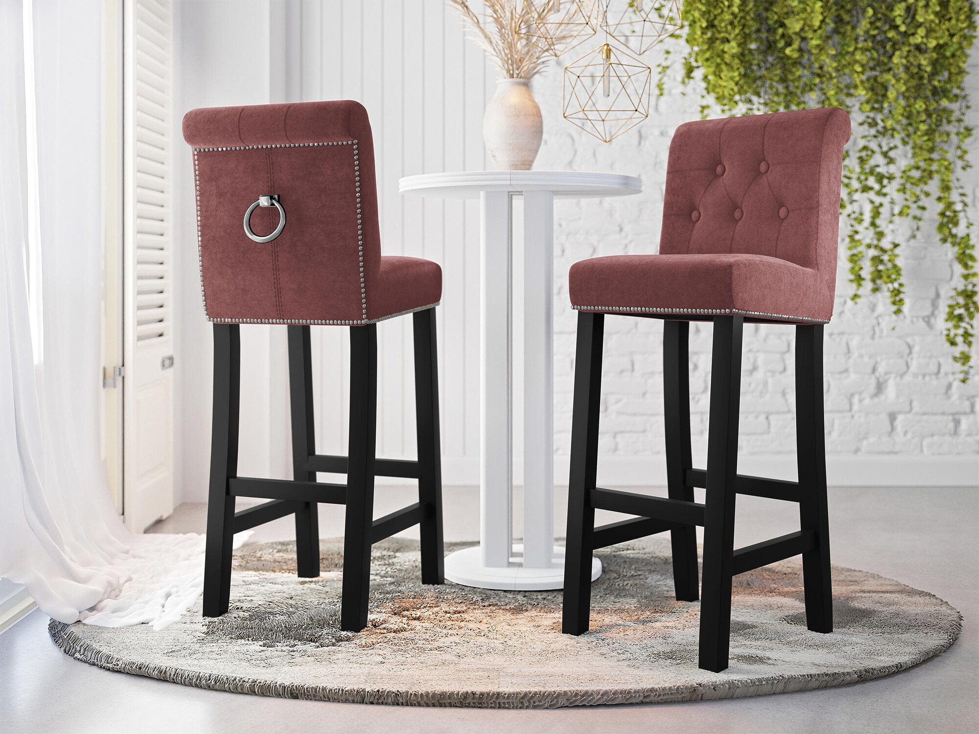 Sgabello da bar Jackson 100 (Magic Velvet 2258)