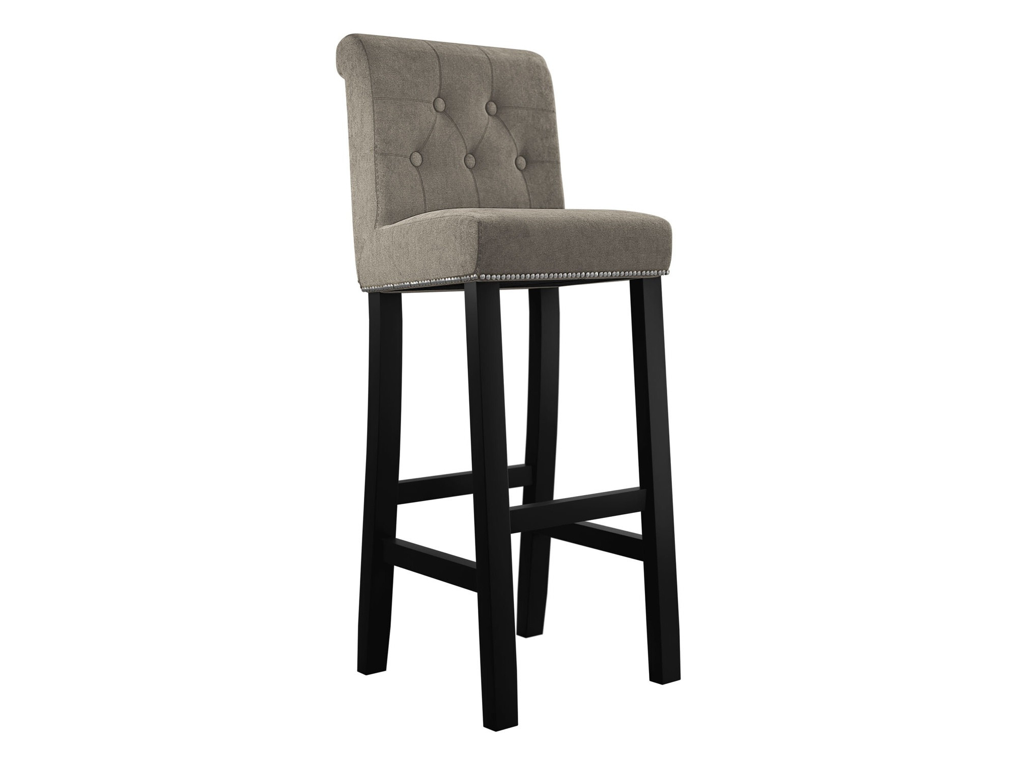 Sgabello da bar Jackson 100 (Nero + Magic Velvet 2209)