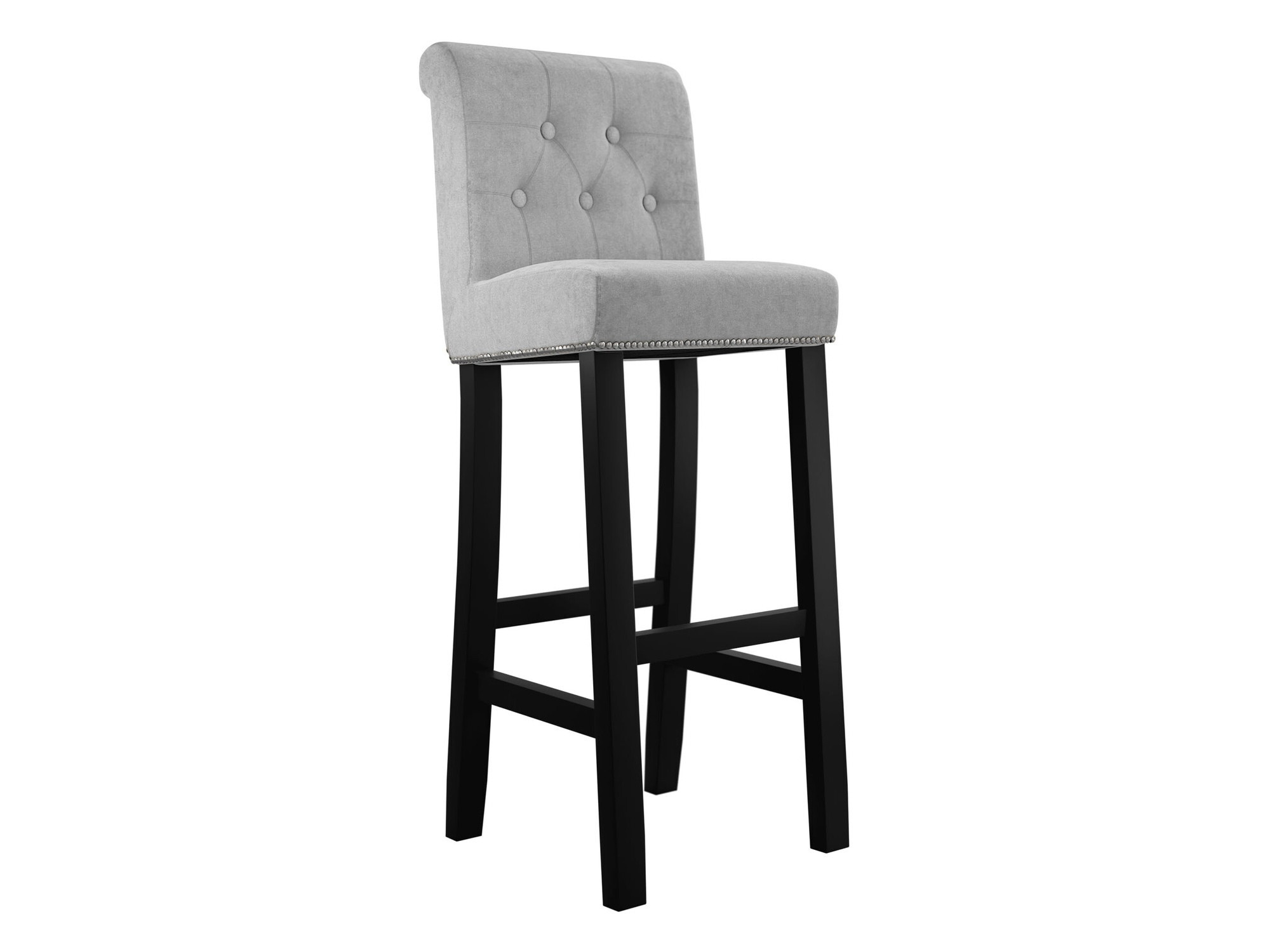 Sgabello da bar Jackson 100 (Nero + Magic Velvet 2240)