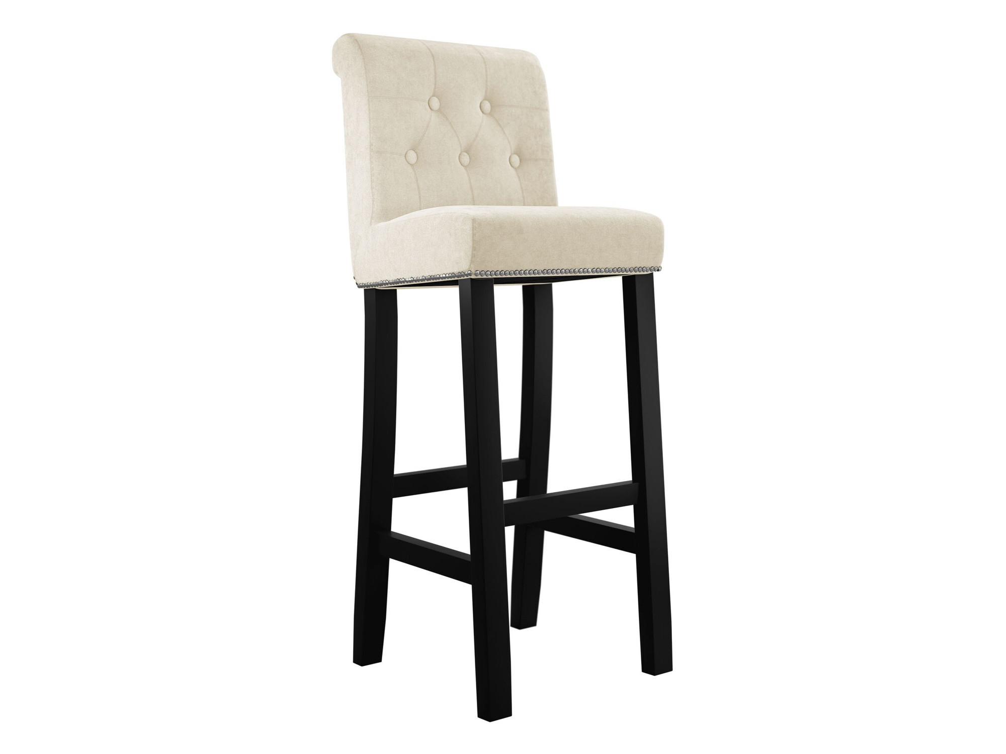 Sgabello da bar Jackson 100 (Nero + Magic Velvet 2250)