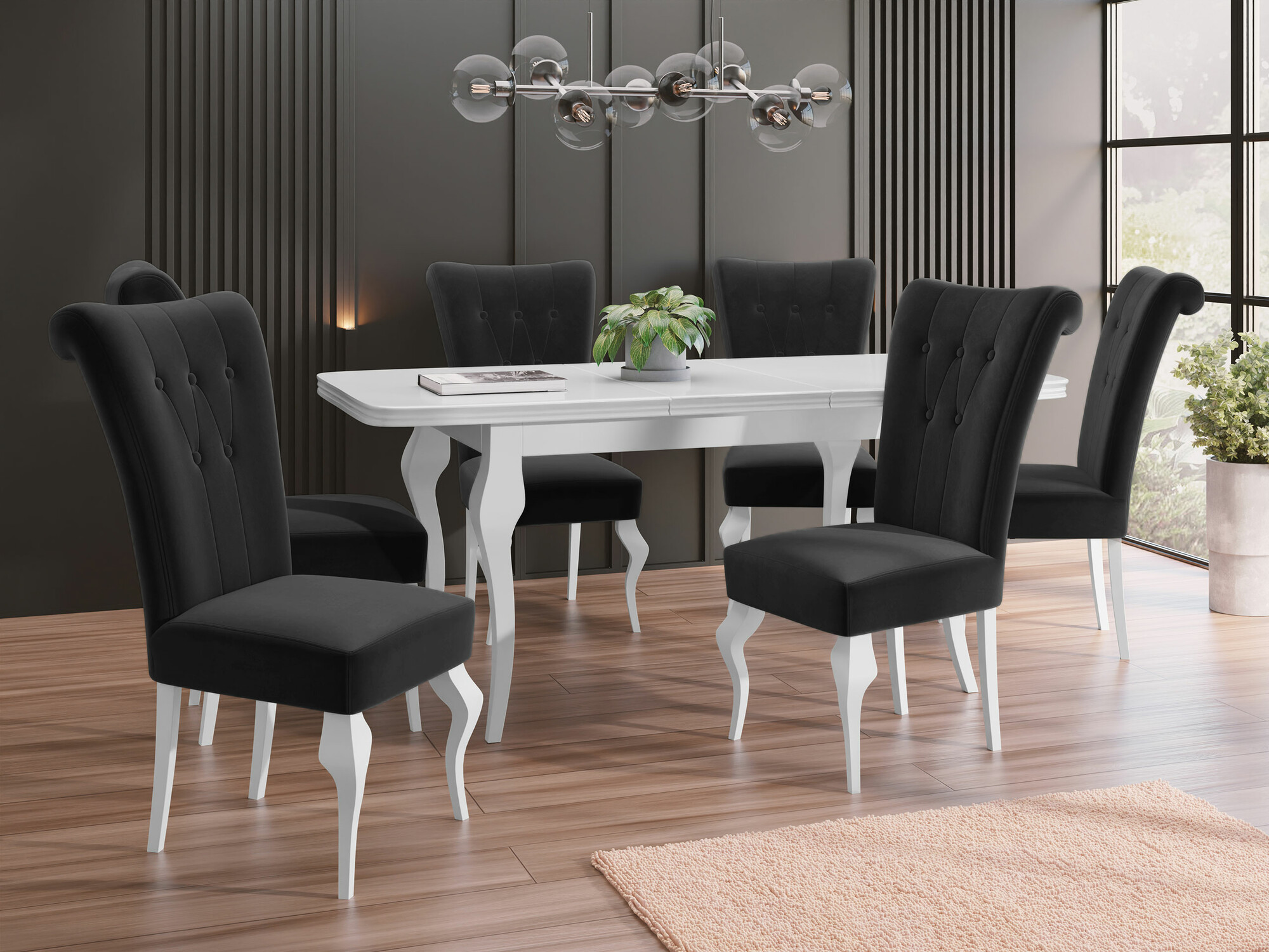 Set sala da pranzo Comfivo Gallina II (Magic Velvet 2219)
