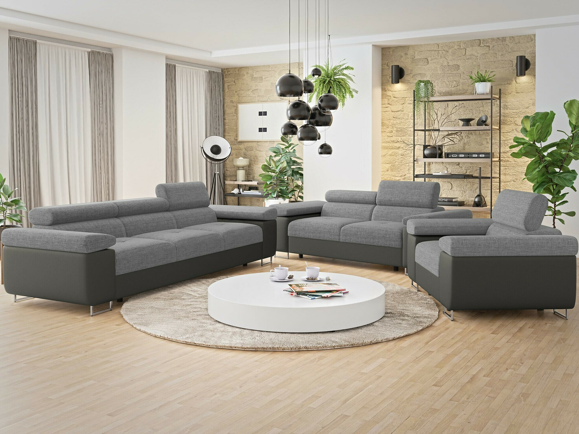 Poltrona Comfivo Vinetum (Soft 029 + Lux 05)