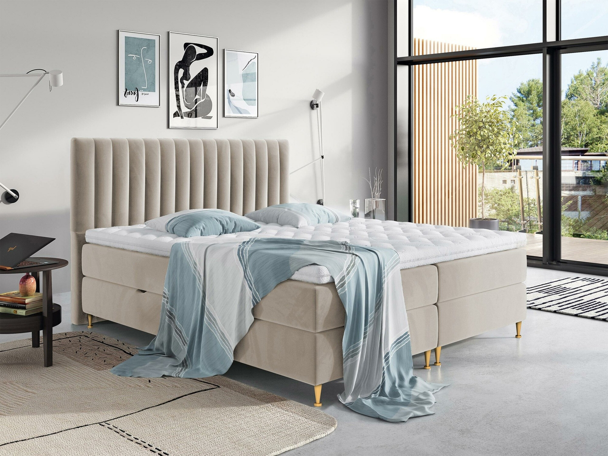 Letto continentale ComfiDream Fjorina (Fresh 01)