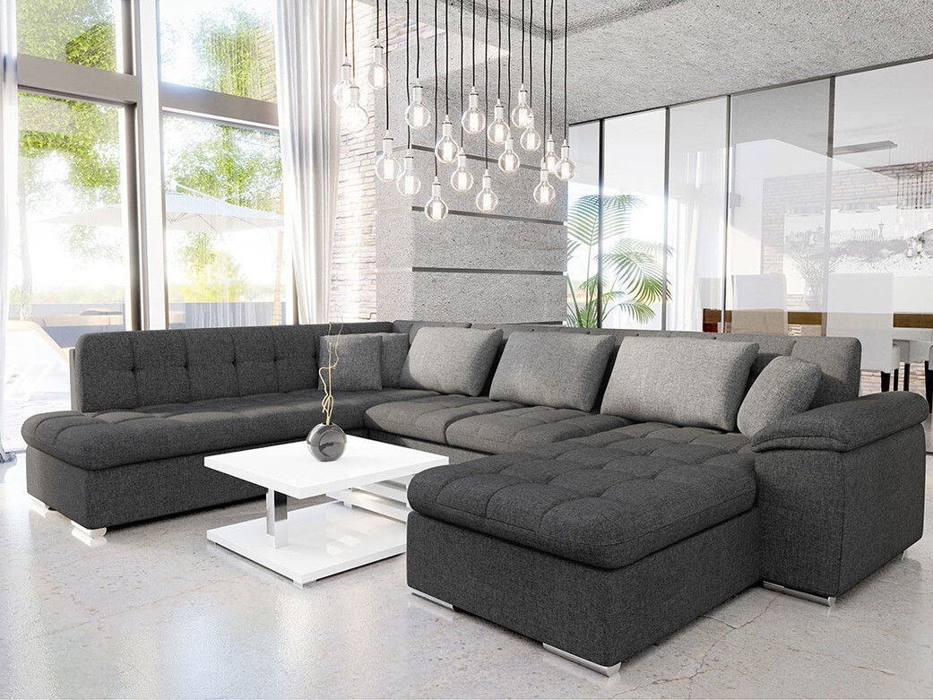 Divano angolare Comfivo Gemma III (Lux 06 + Lux 06 + Lux 05)