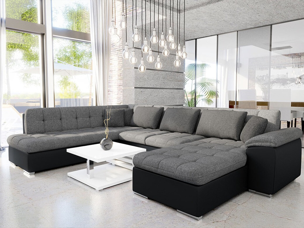 Divano angolare Comfivo Gemma III (Soft 011 + Lux 05 + Lux 06)