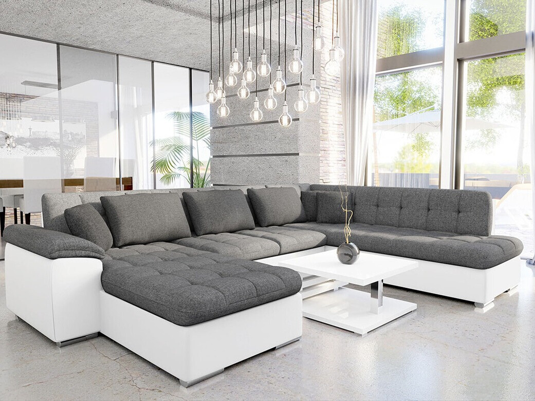 Divano angolare Comfivo Gemma III (Soft 017 + Lux 05 + Lux 06)