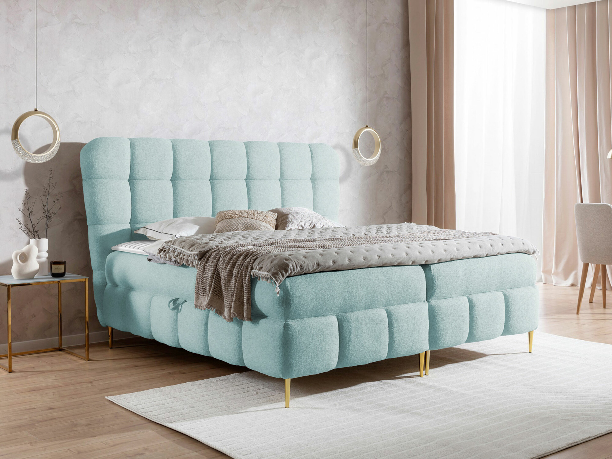 Letto continentale Musica (Freya 210.30)
