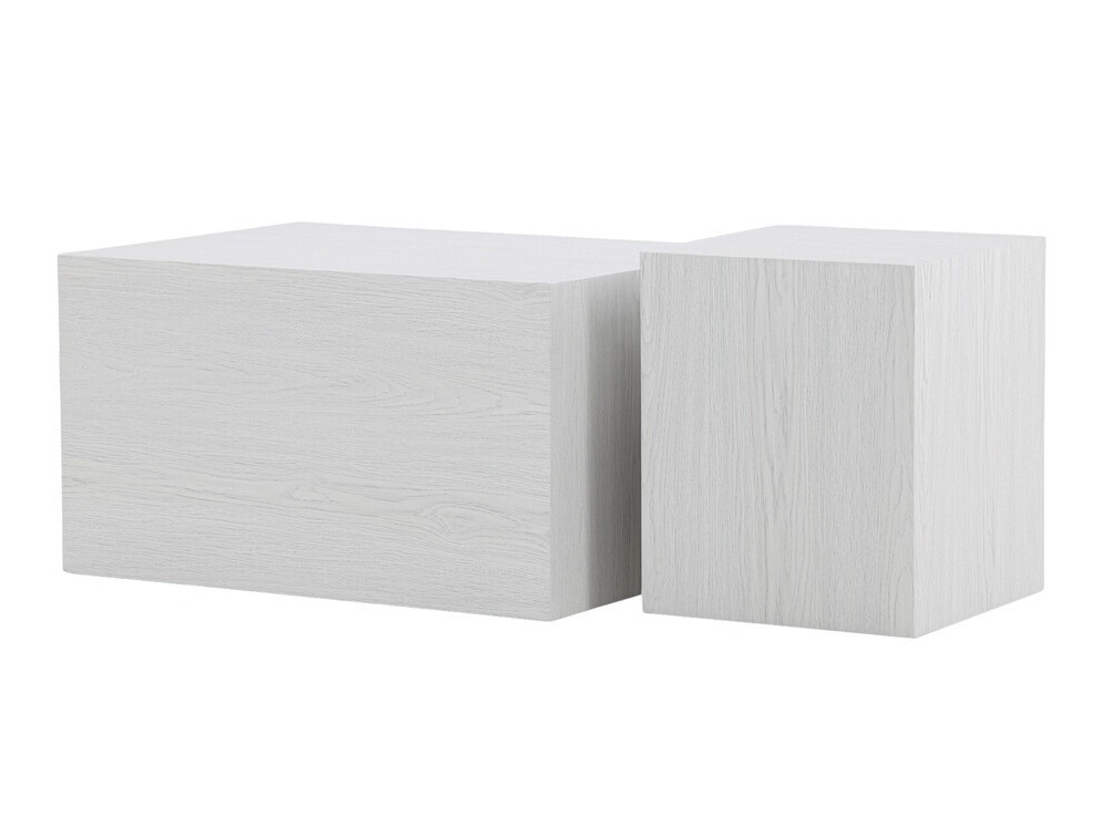 Set tavolino da caffè Dallas 4539 (Rovere sbiancato)