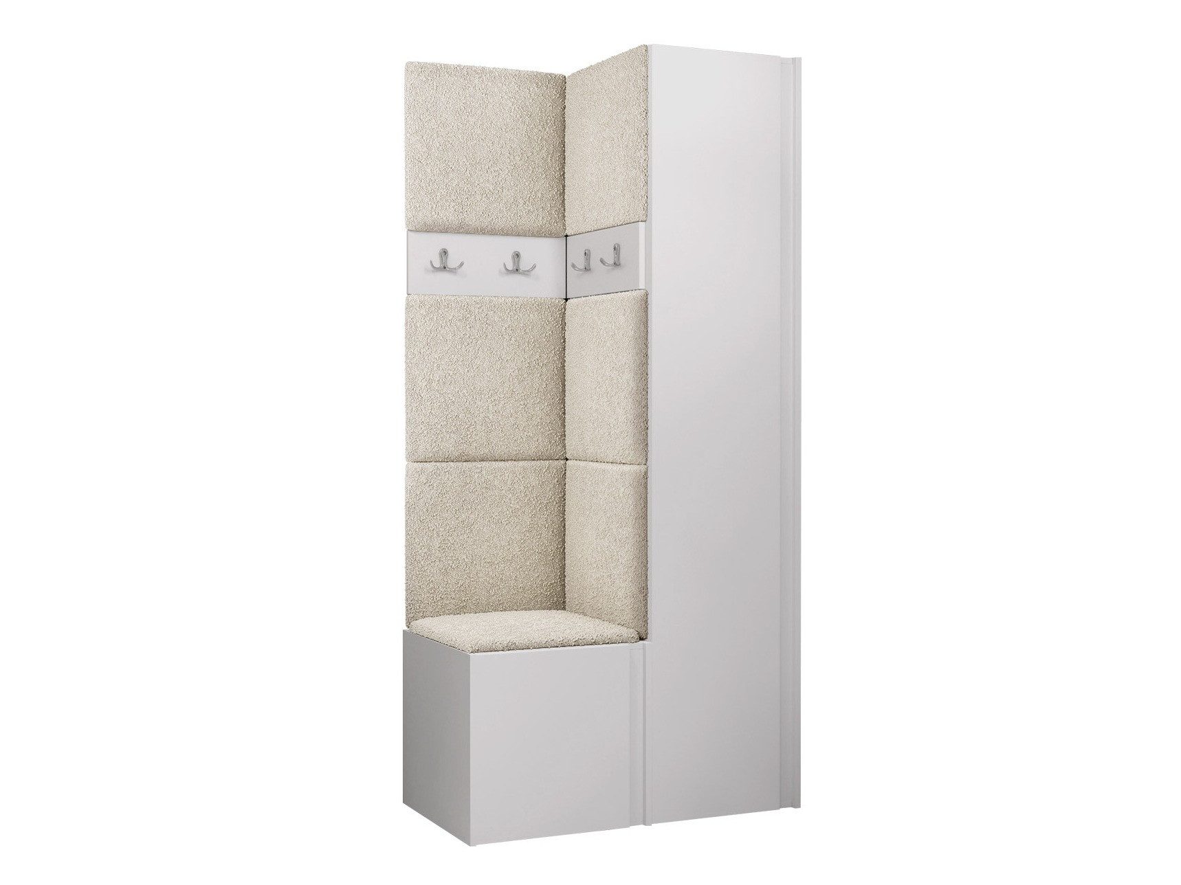 Set arredo da corridoio Pinis XXIV (Bianco)