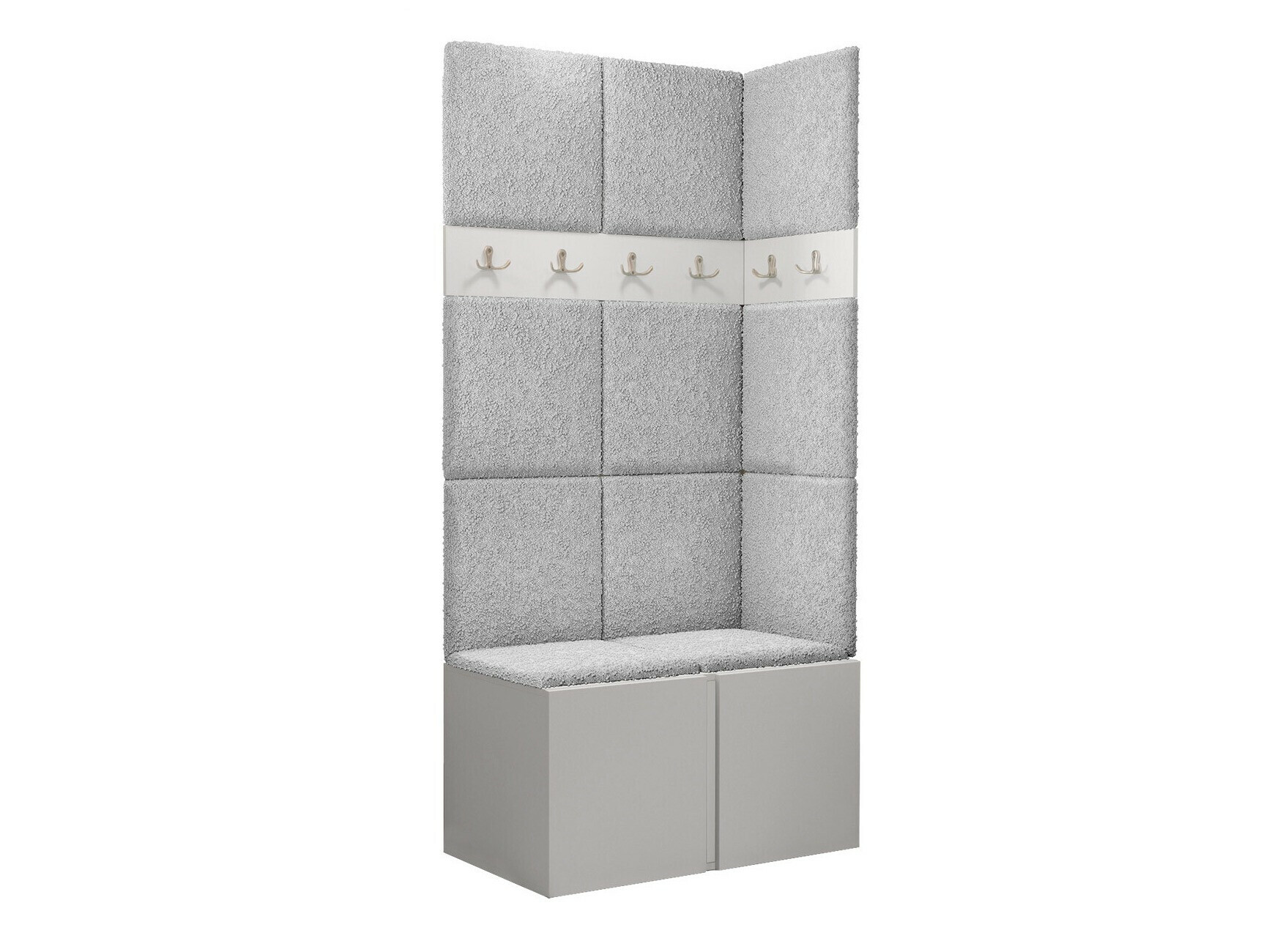 Set arredo da corridoio Pinis I (Bianco)