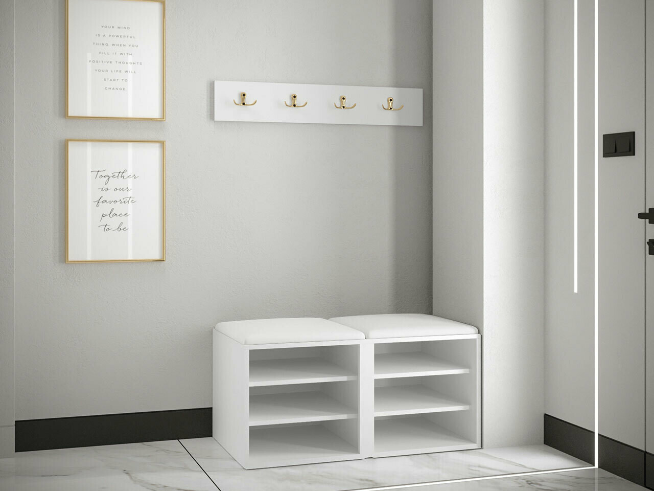 Set arredo da corridoio Hartford 376 (Manila 04)