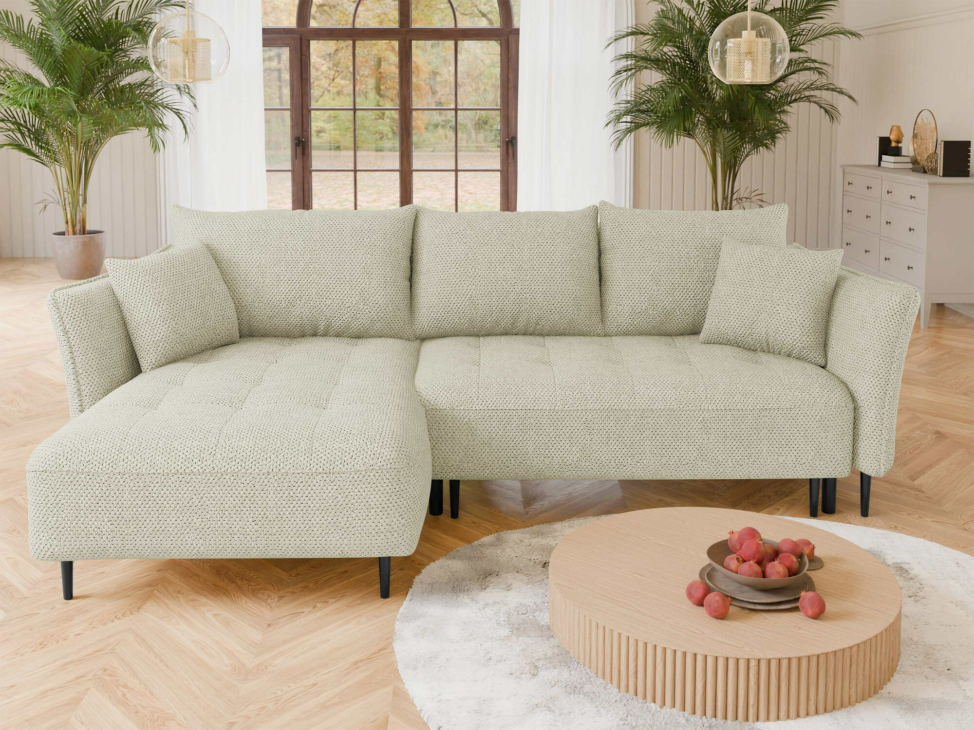 Divano angolare TrendyNest Cervon (Onega 02)