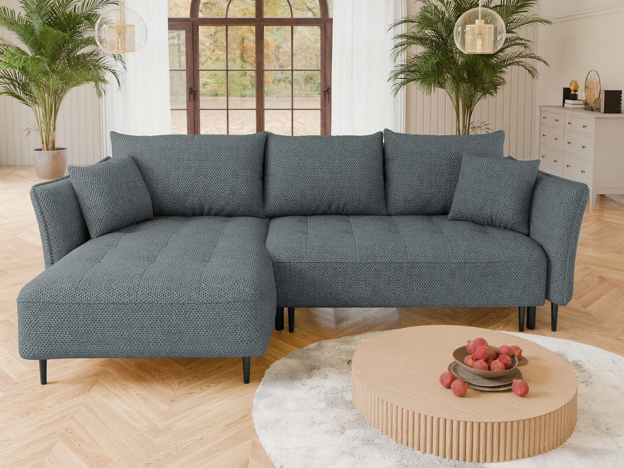 Divano angolare TrendyNest Cervon (Onega 07)